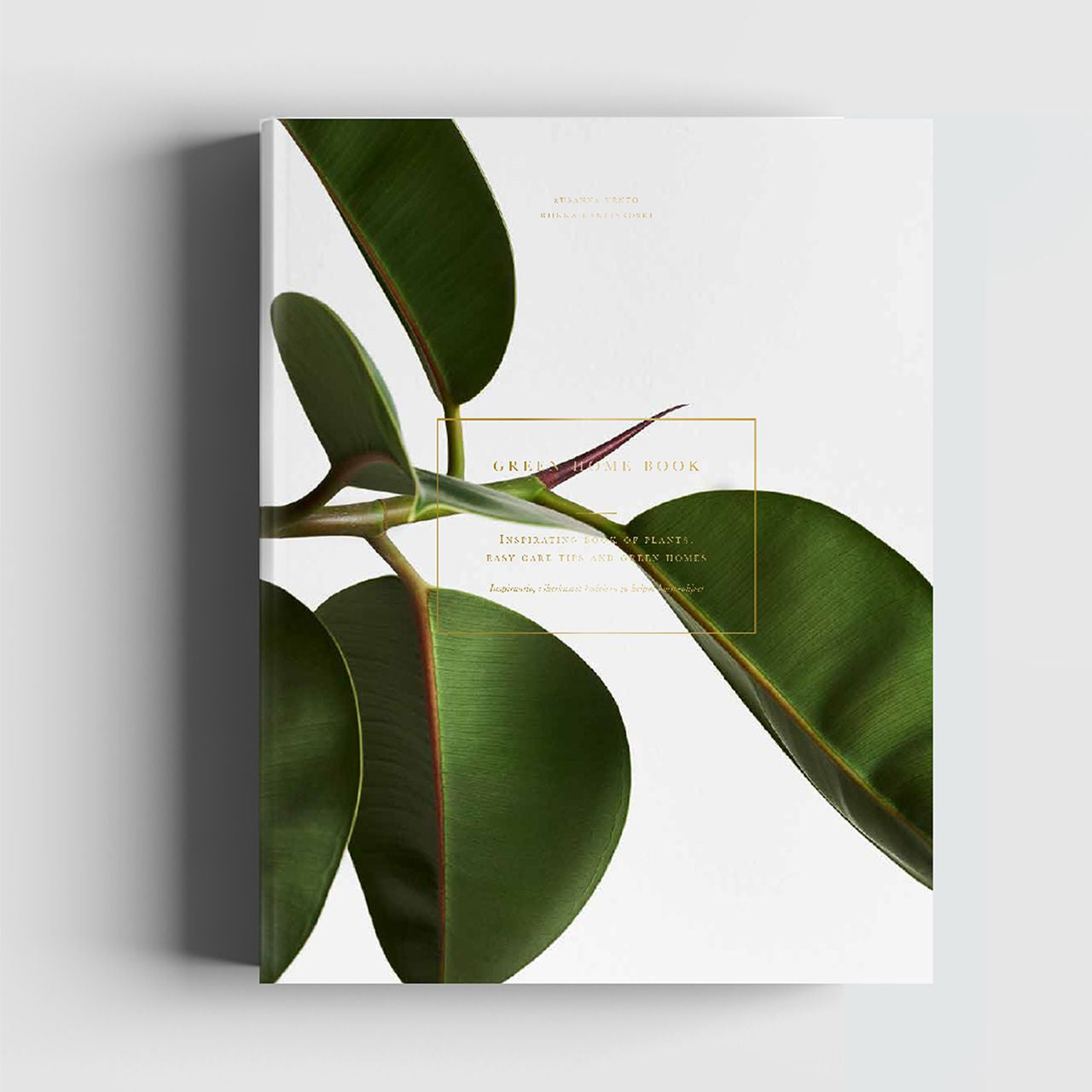 Książka o roślinach domowych Green Home Book prezent dla rośliniary książka o kwiatach prezent dla florystki