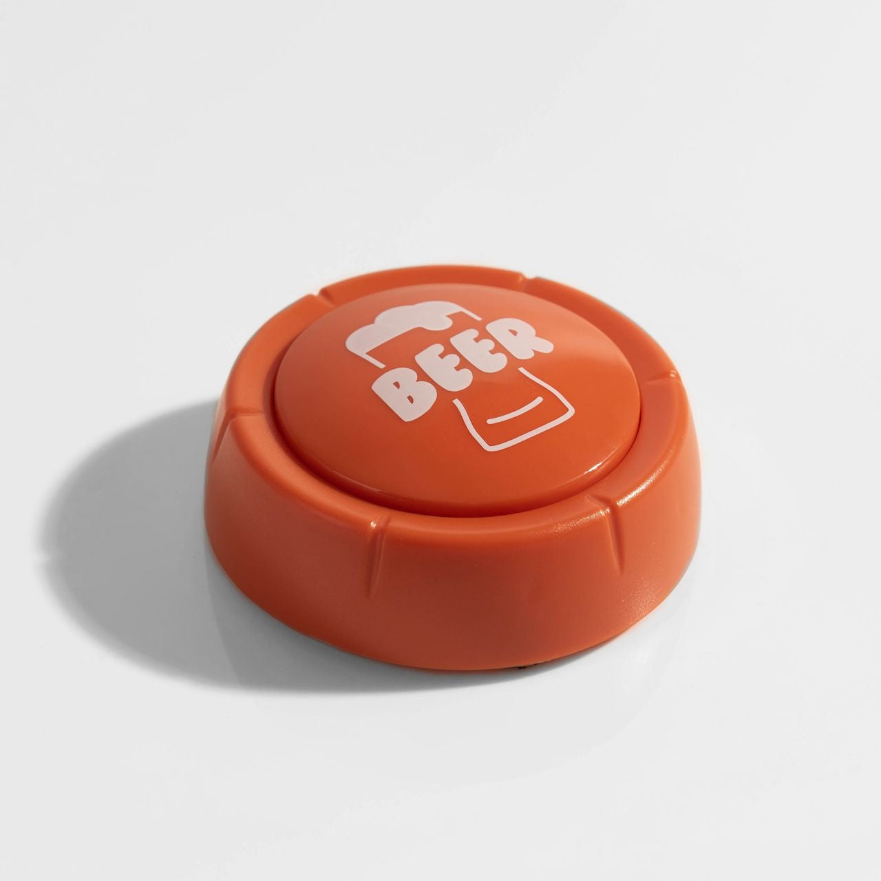 Gra Beer Button gadżet dla piwosza czerwony przycisk prezent dla piwosza