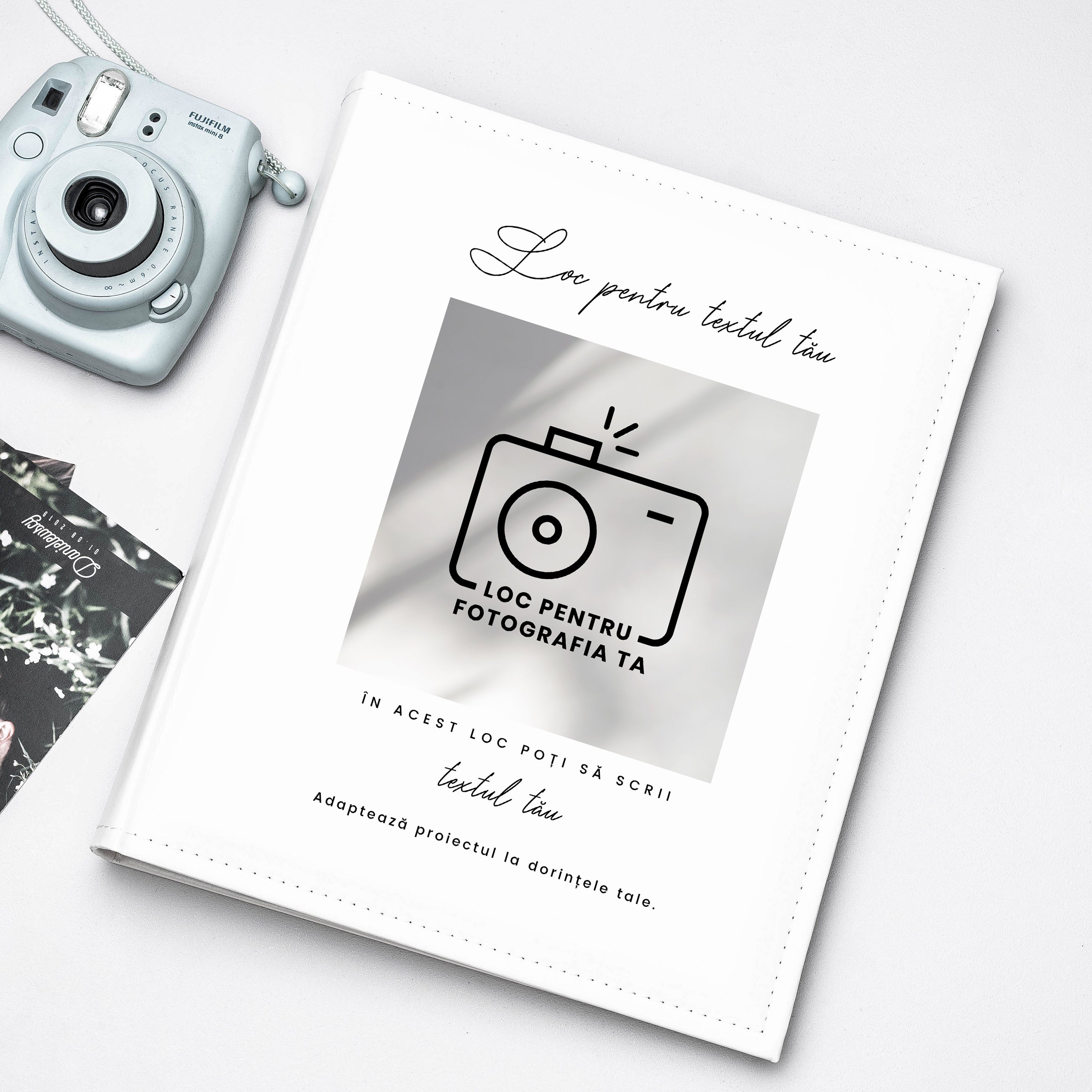 Personalizowany album z miejscem na Twój projekt prezent dla rodziców prezent dla dziadków