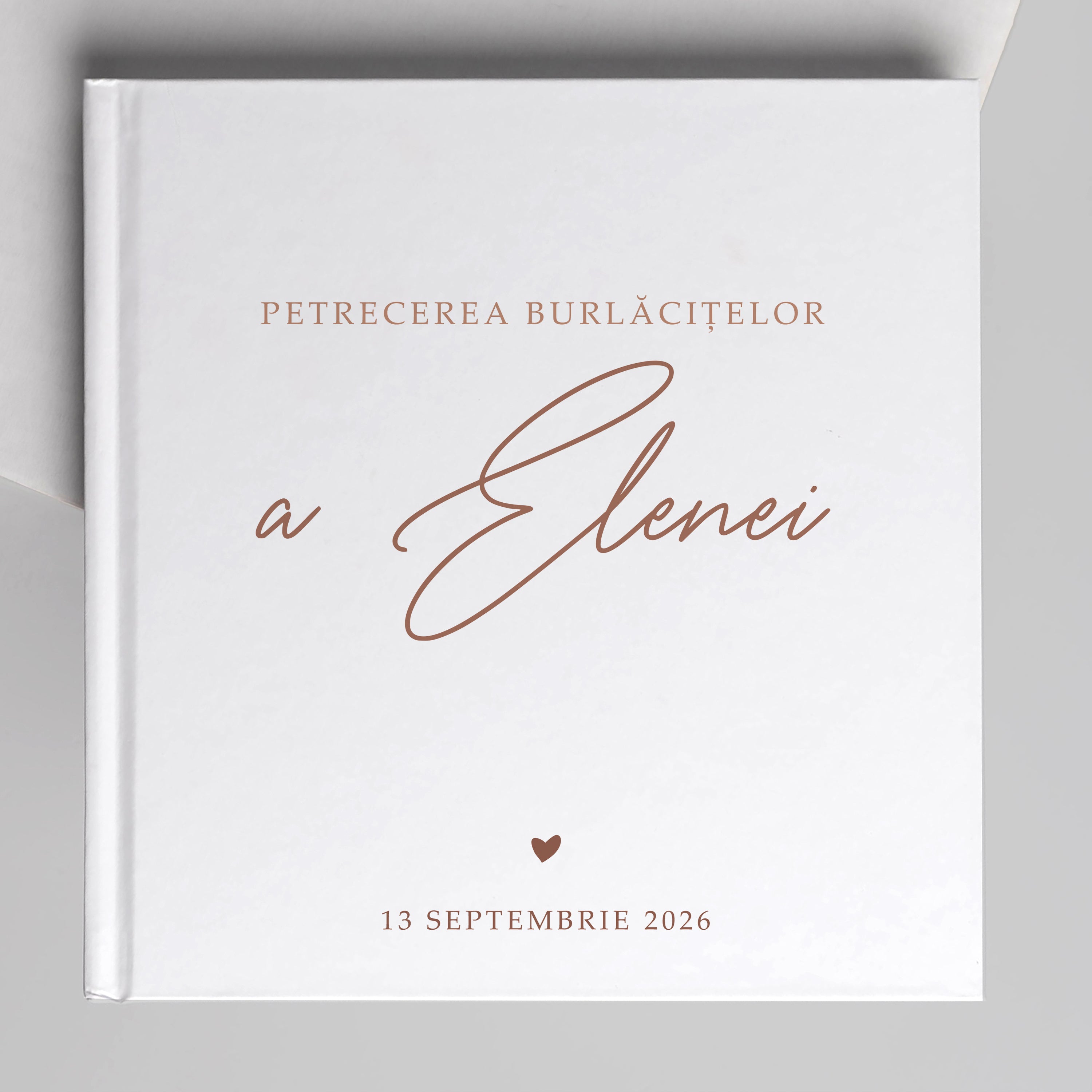 Cartea de amintiri pentru petrecerea burlăcițelor