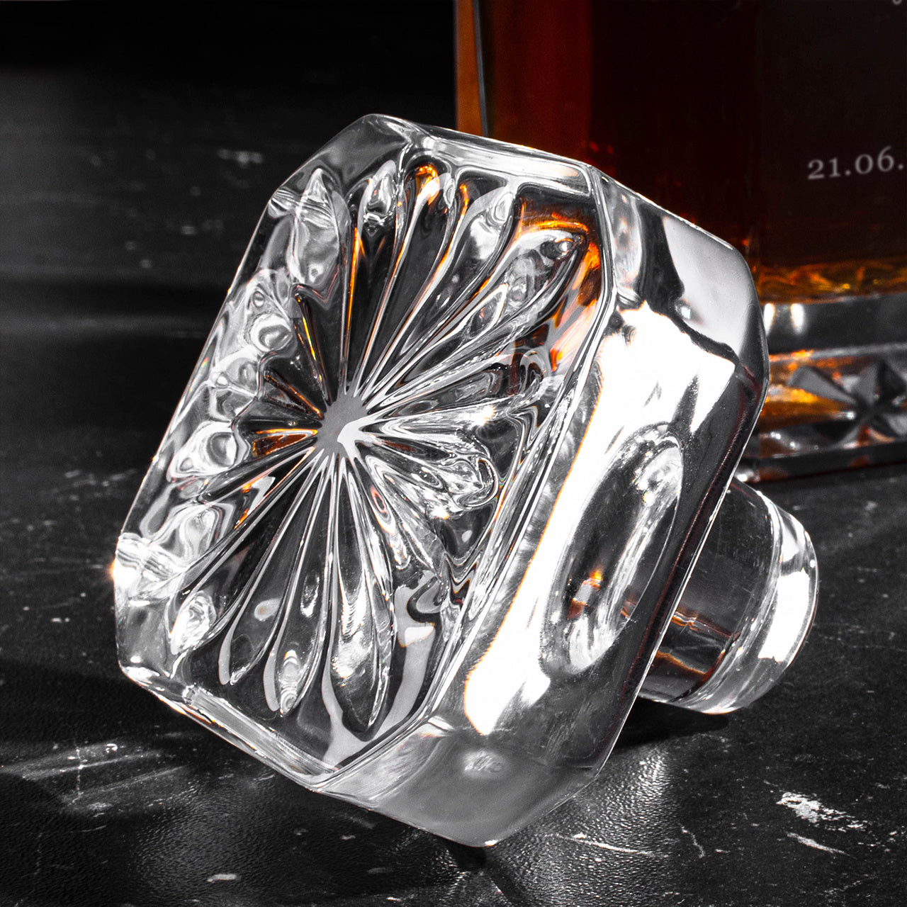 Grawerowana karafka na prezent dla Taty karafka do whisky prezent na dzień taty