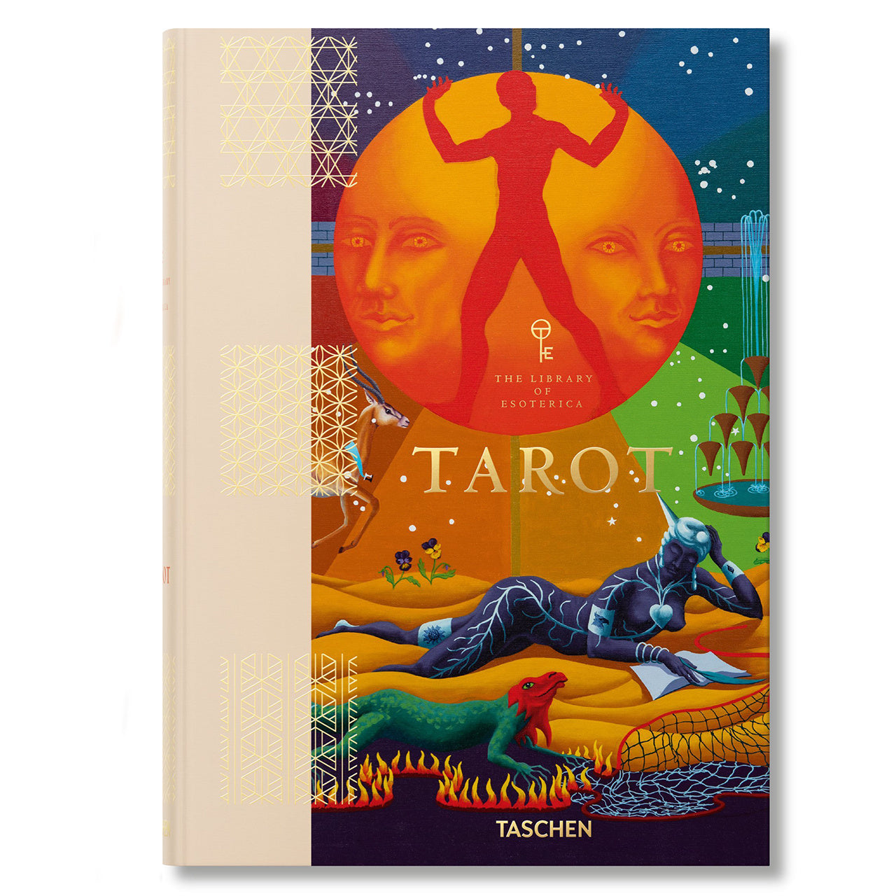 Książka Tarot - Library of Esoterica książka o tarocie karty tarota znaczenie prezent dla zodiakary