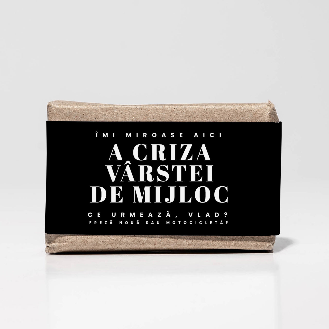 Săpun cadou - Criza vârstei de mijloc - cadou pentru 40 de ani 