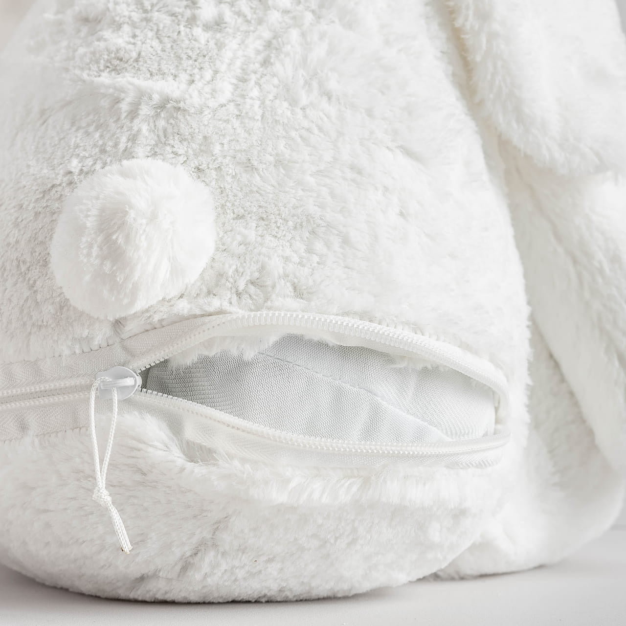 Pluszowy królik biały maskotka królik prezent dla dziewczynki prezent dla chłopca prezent dla dzieci