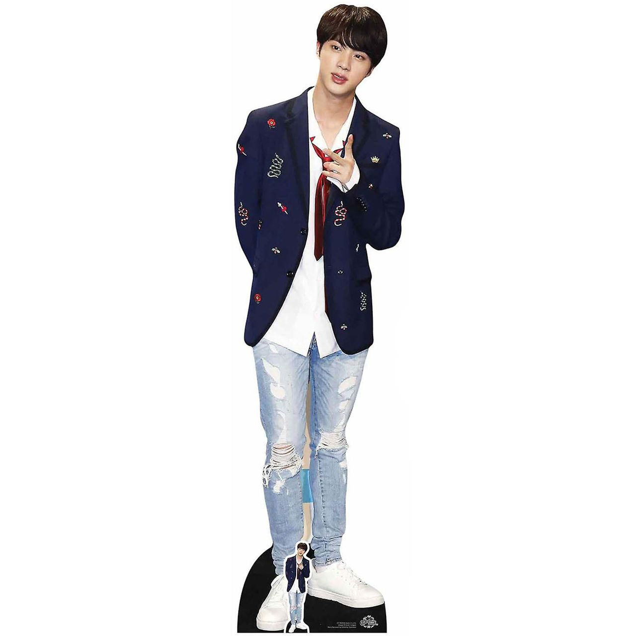 Stand din carton cu Kim Seok-jin