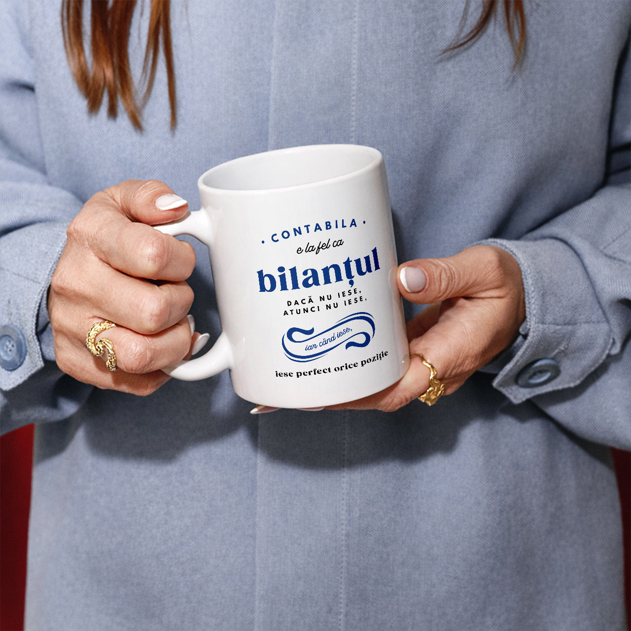 Personalizowany kubek dla księgowej - Bilans - prezent dla księgowej kubek dla księgowej