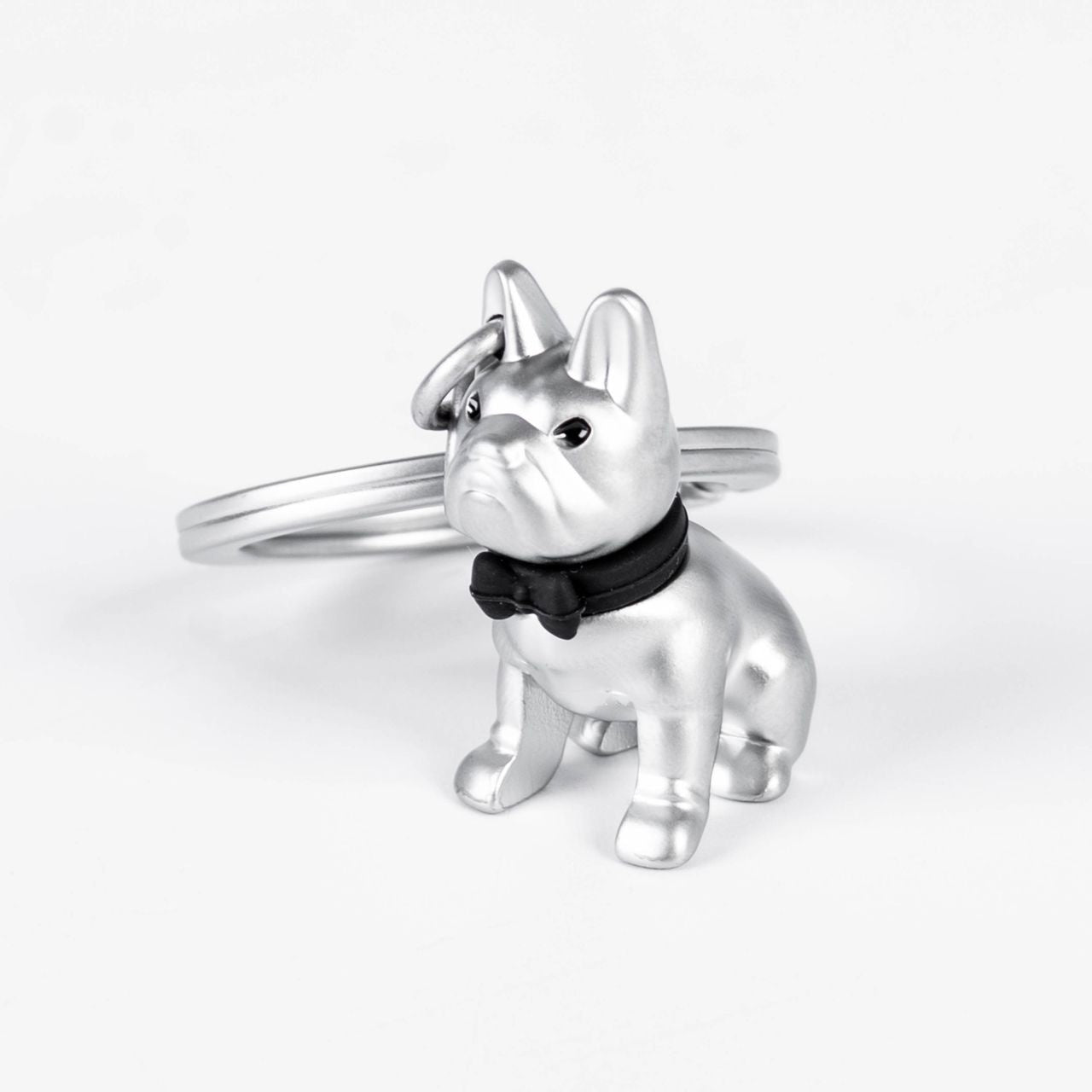 Breloc cu buldog francez