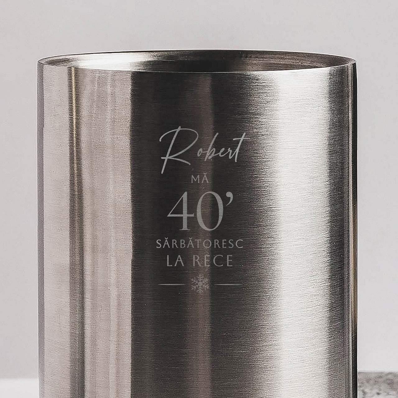 Frapieră pentru alcool - cadou aniversare 40 de ani pentru el