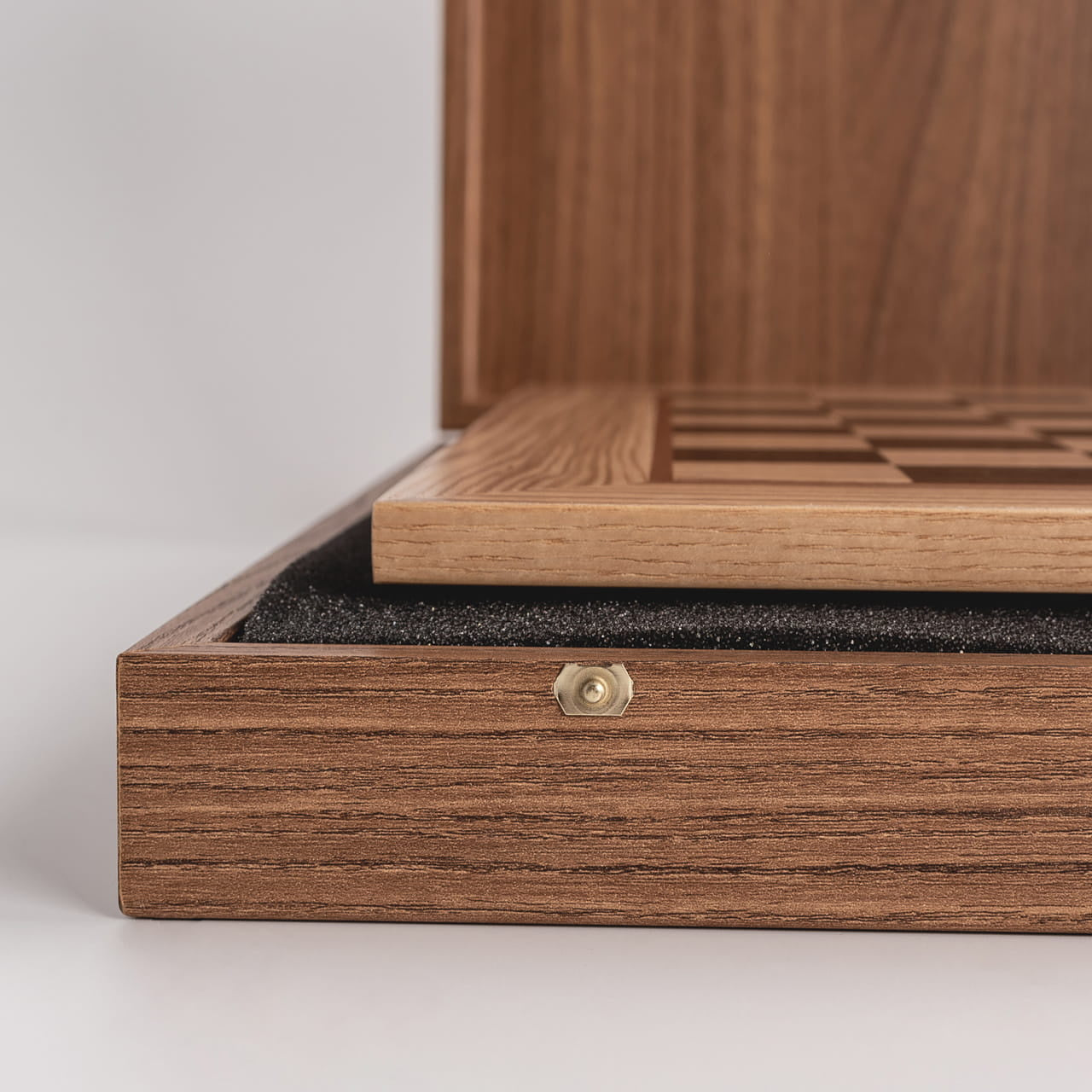 Szachy dębowe na prezent - ręcznie robione szachy na prezent prezent dla taty prezent dla męża