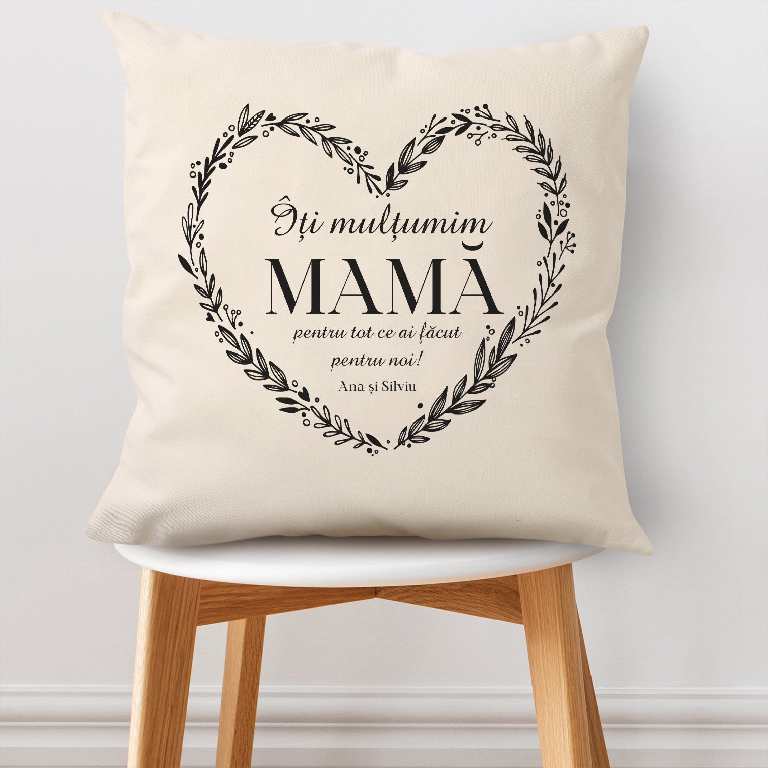 Personalizowana poduszka na podziękowanie dla mamy prezent dla mamy prezent na dzień mamy