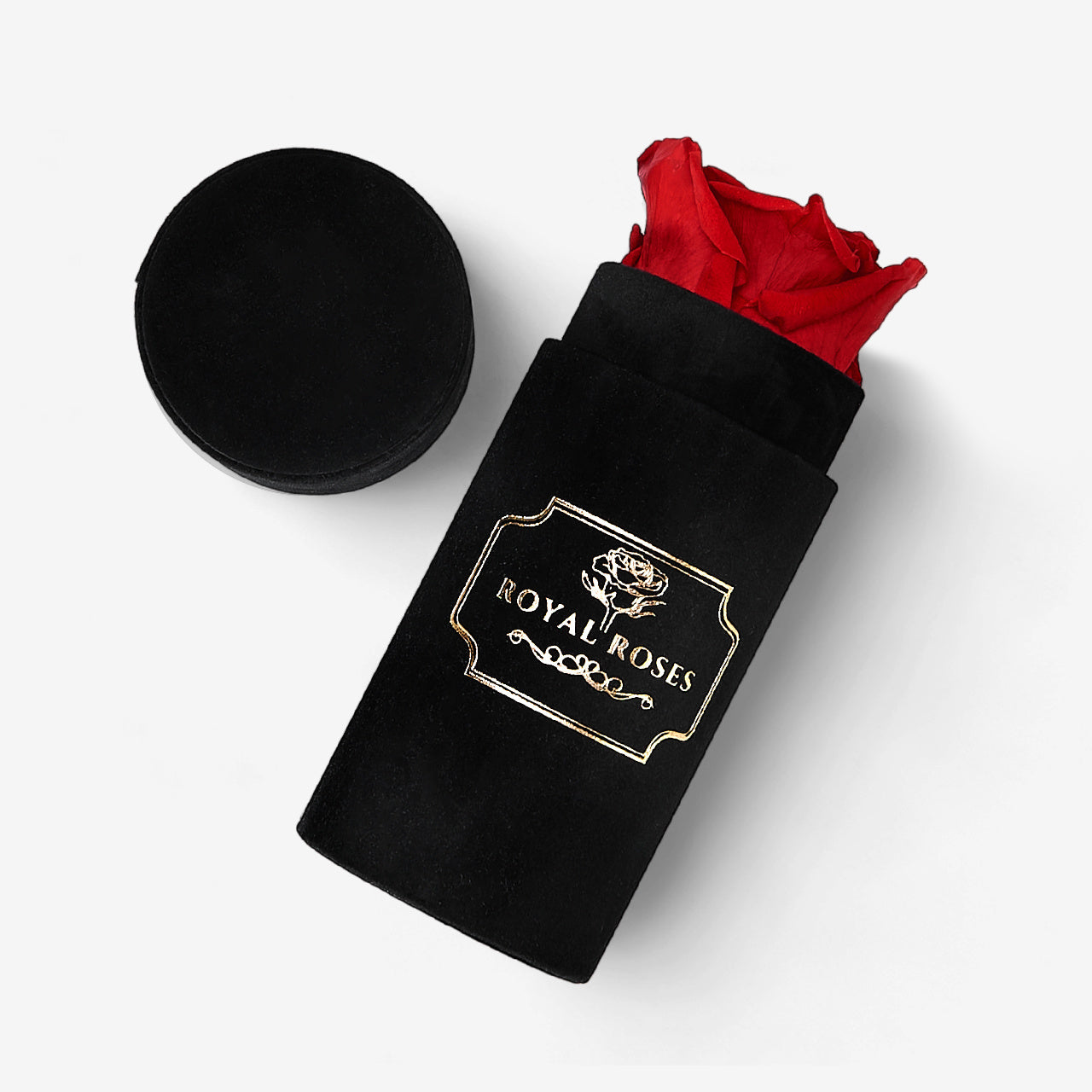 Cutie cu trandafir etern - mini flower box