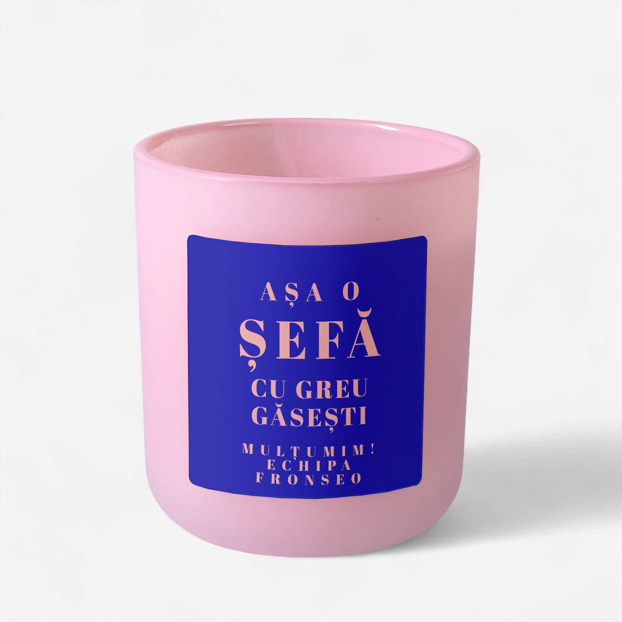 Lumânare parfumată pentru șefă