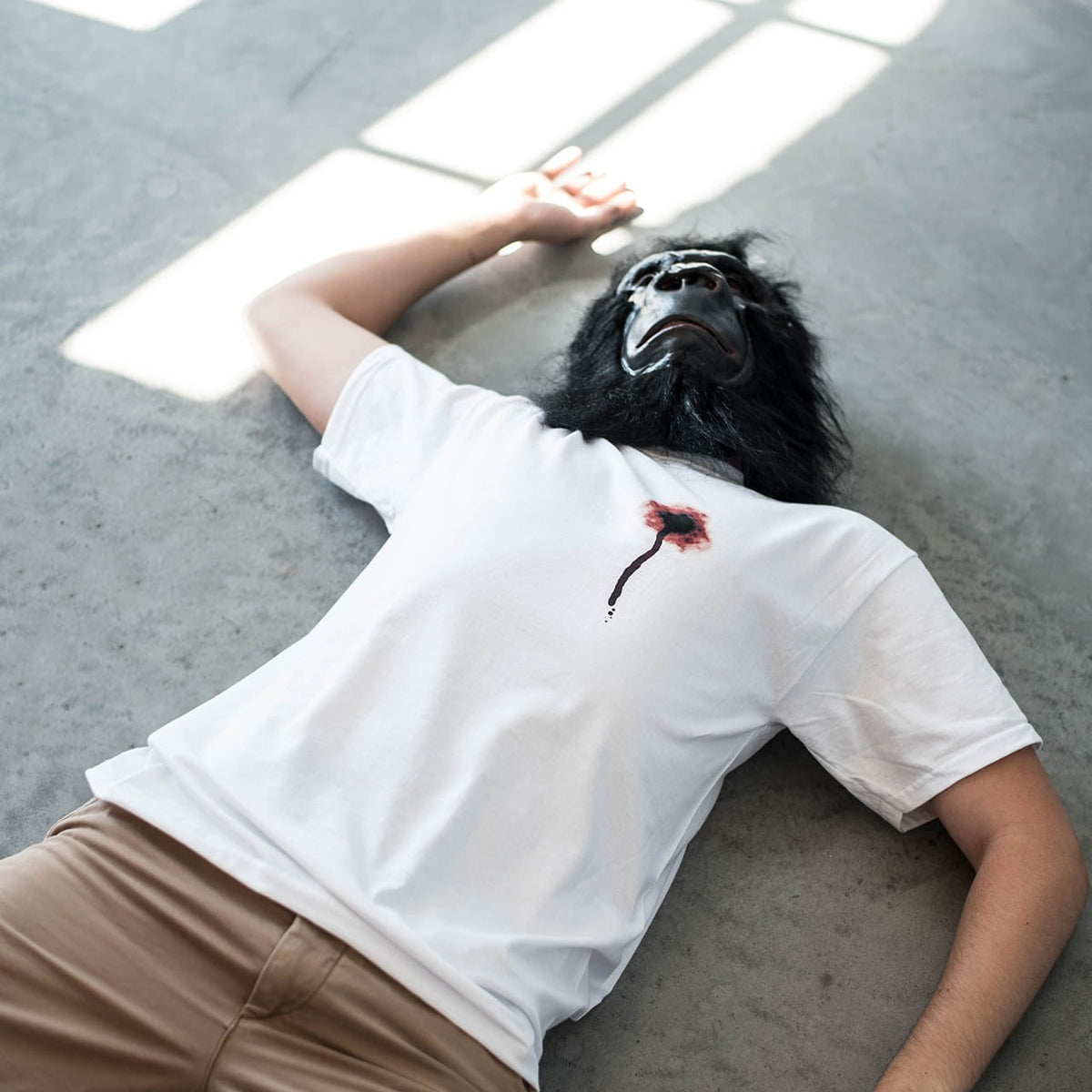 Amuzantă tricou pentru bărbați A CIUPIT - XL