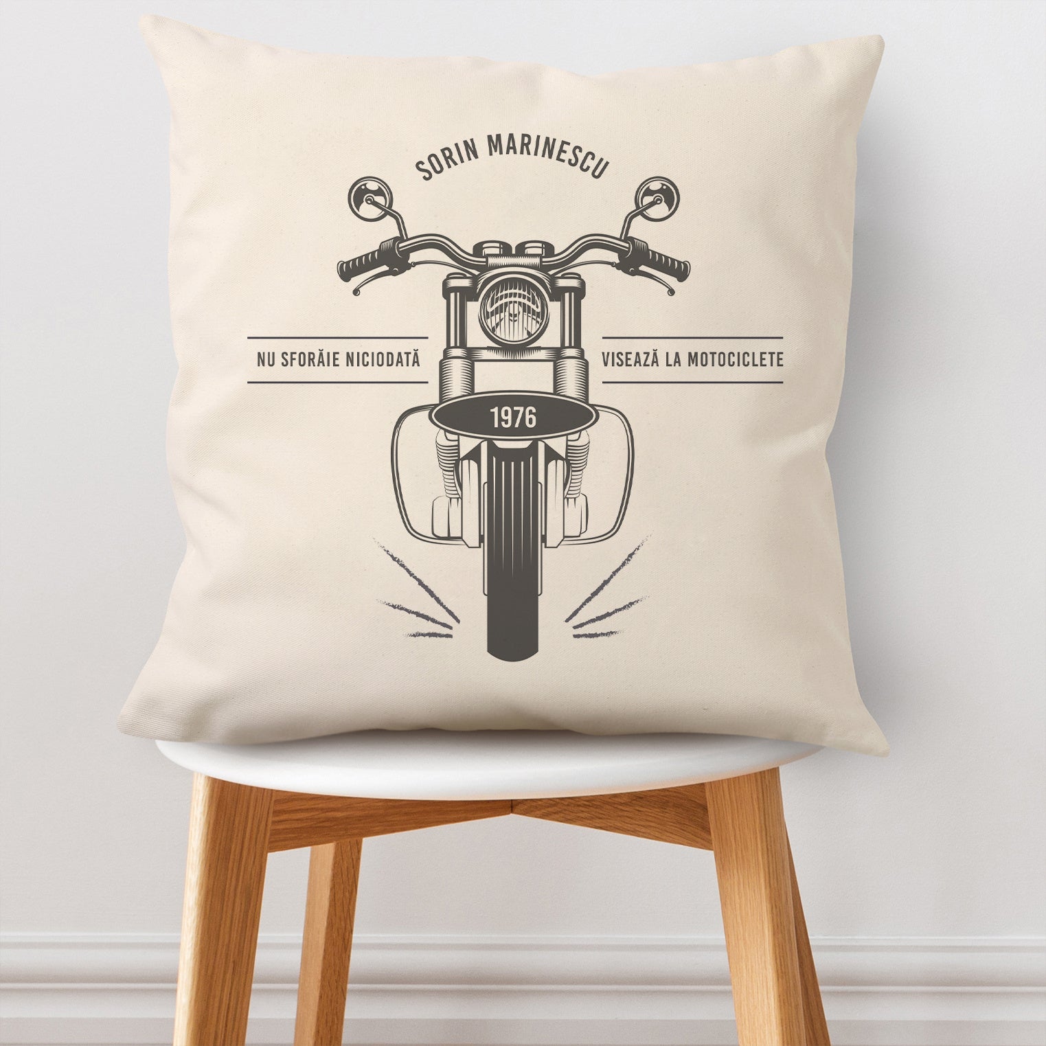 Poduszka na prezent dla motocyklisty prezent dla niego poduszka z nadrukiem prezent dla motocyklisty