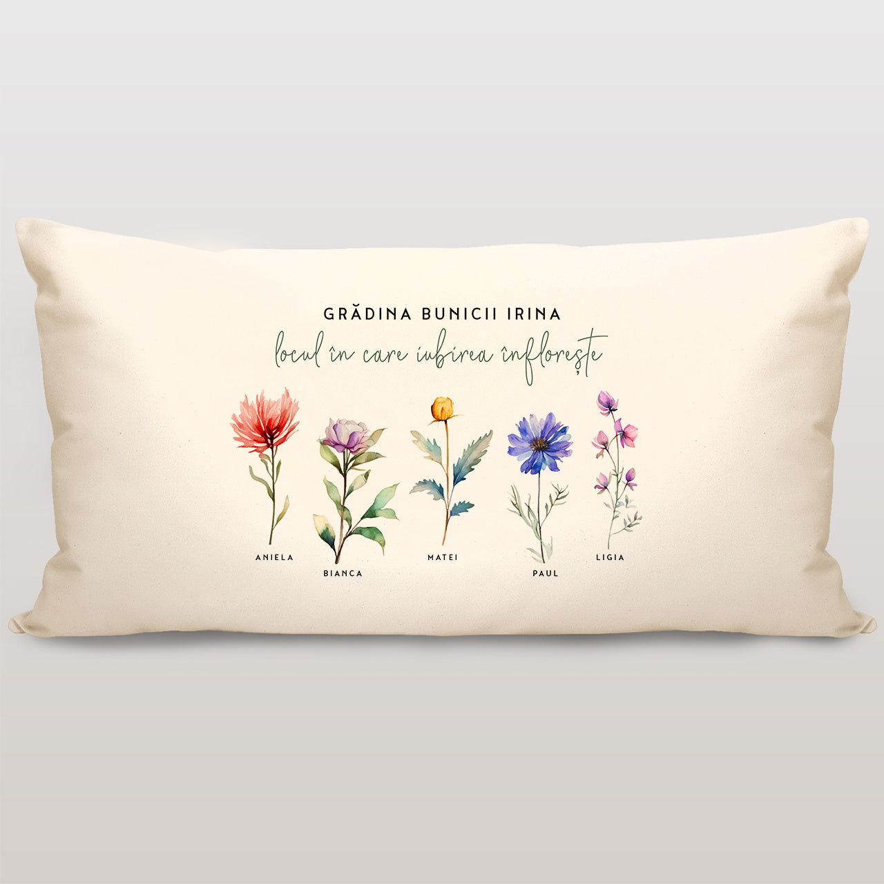 Pernă pentru bunica - Grădină