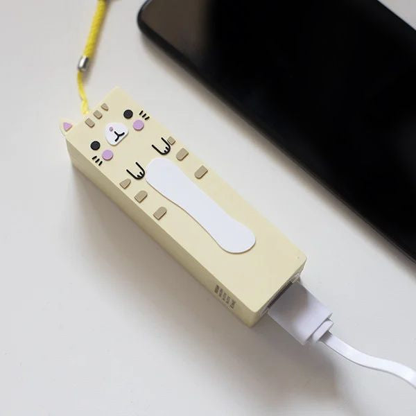 Breloc powerbank pisicuță 2600 mAh – cadou pentru copii