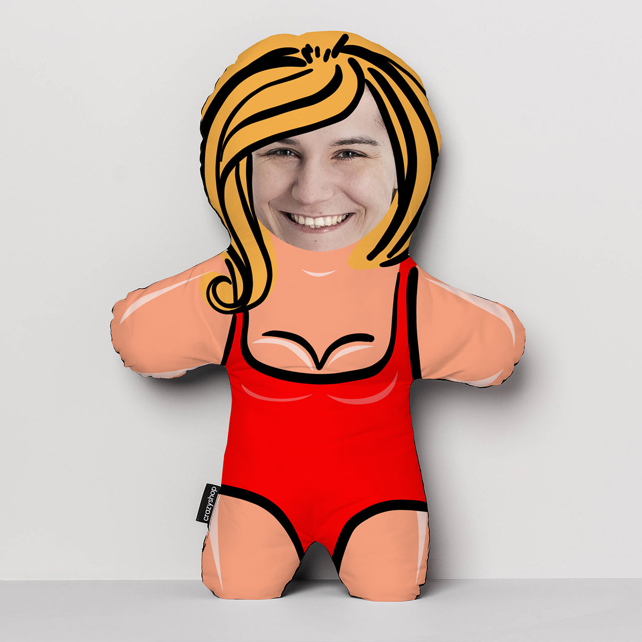 Personalizowana lalka poduszka dla dziewczyny prezent dla dziewczyny poduszka z nadrukiem poduszka na prezent