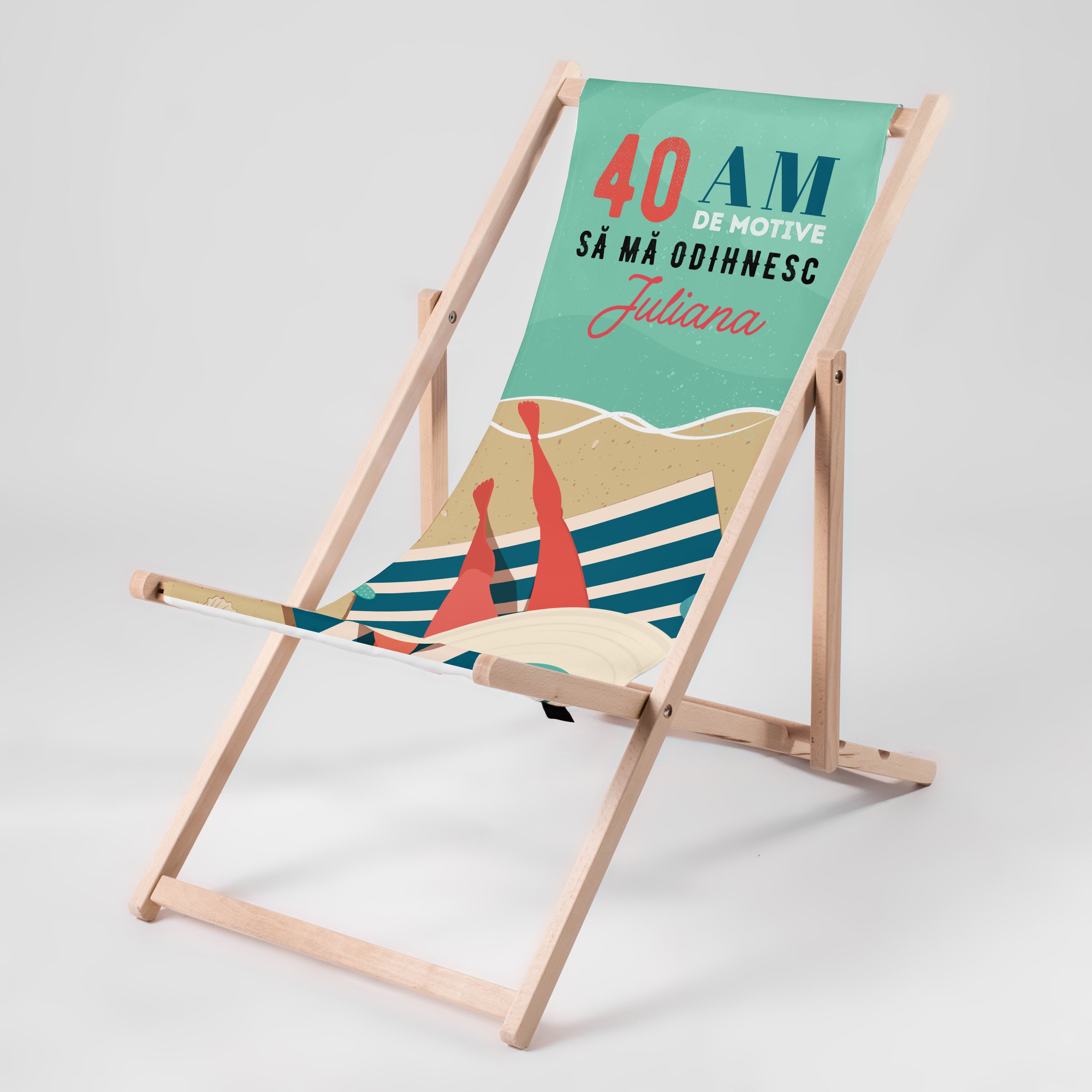 Șezlong pentru femei care împlinesc 40 de ani