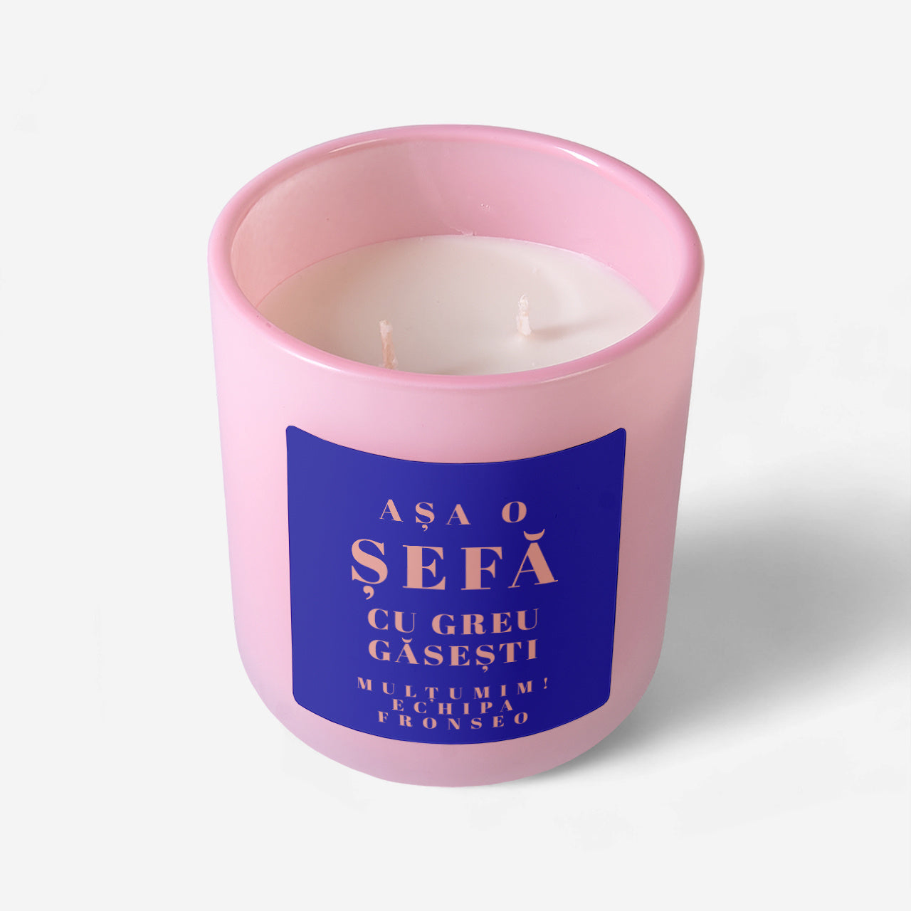 Lumânare parfumată pentru șefă