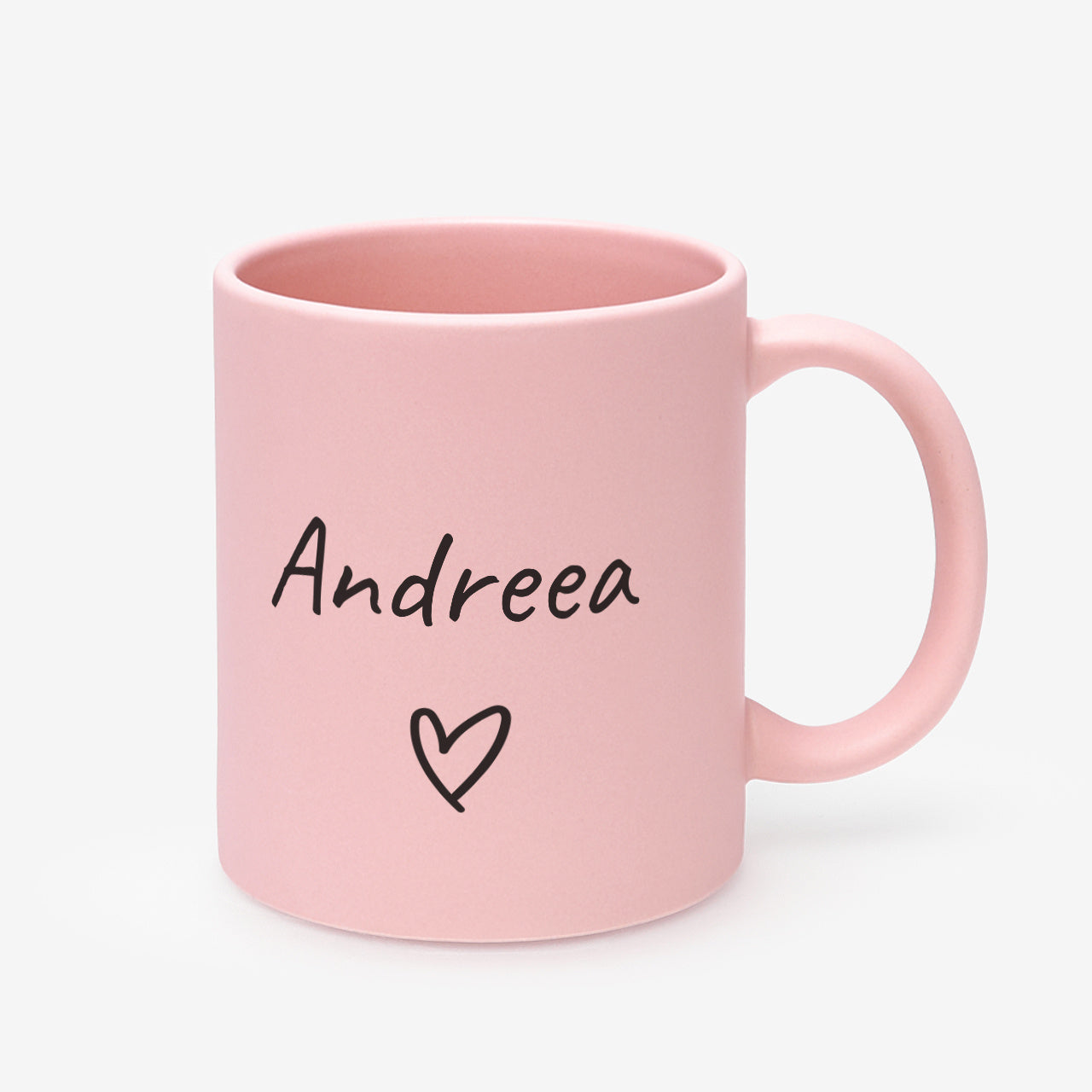 Różowy kubek z imieniem - prezent dla niej kubek personalizowany prezent dla przyjaciółki prezent dla siostry