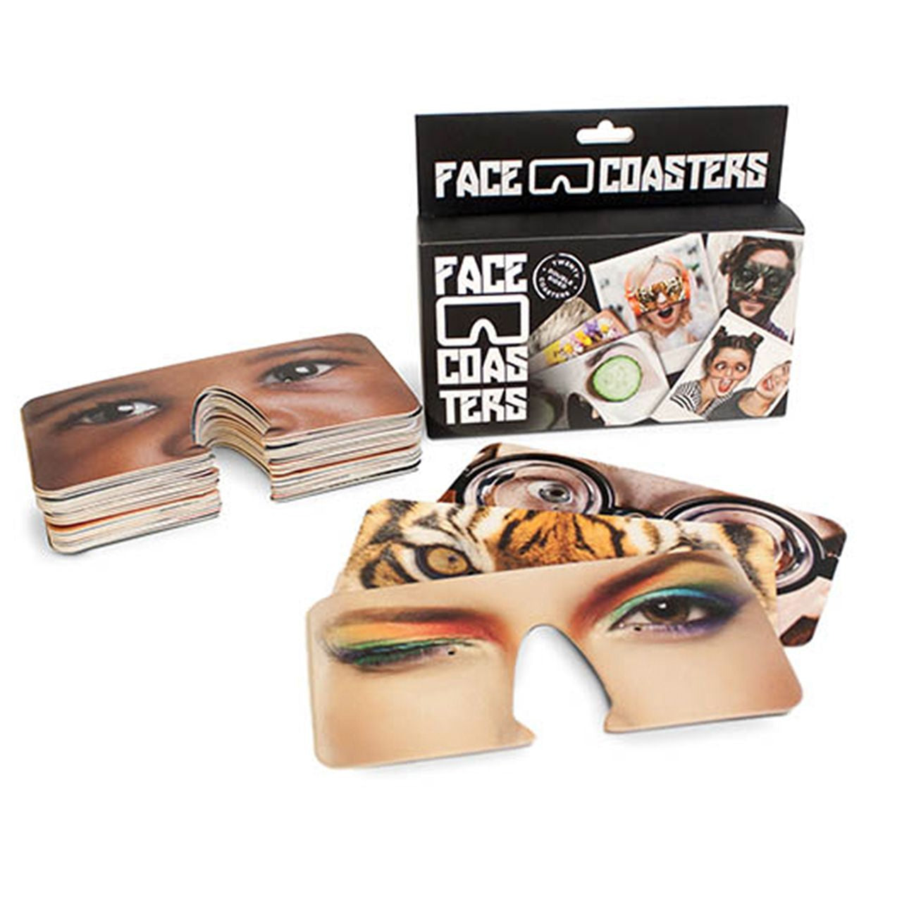 Joc de petrecere Face Coasters