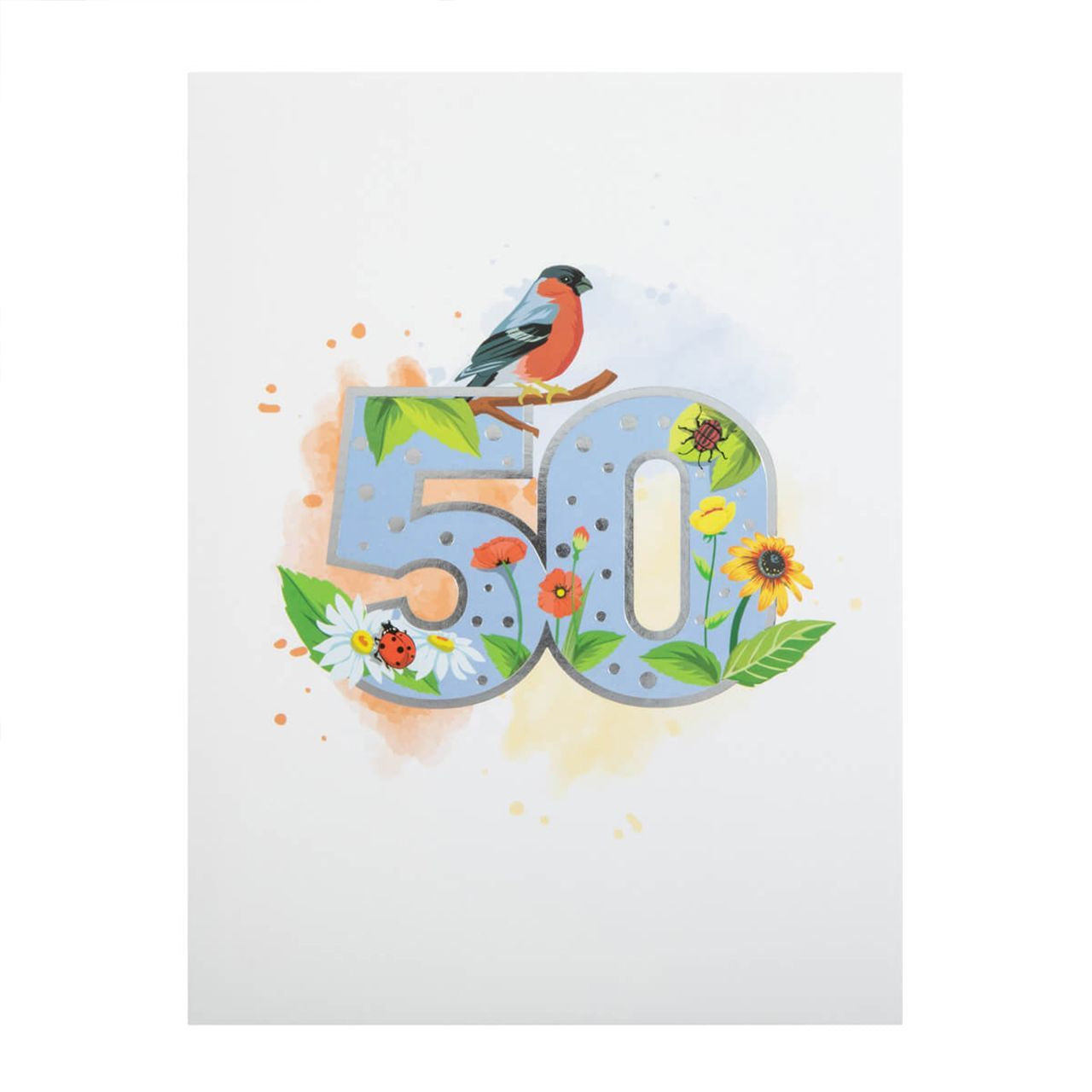 Felicitare pop-up de 50 de ani