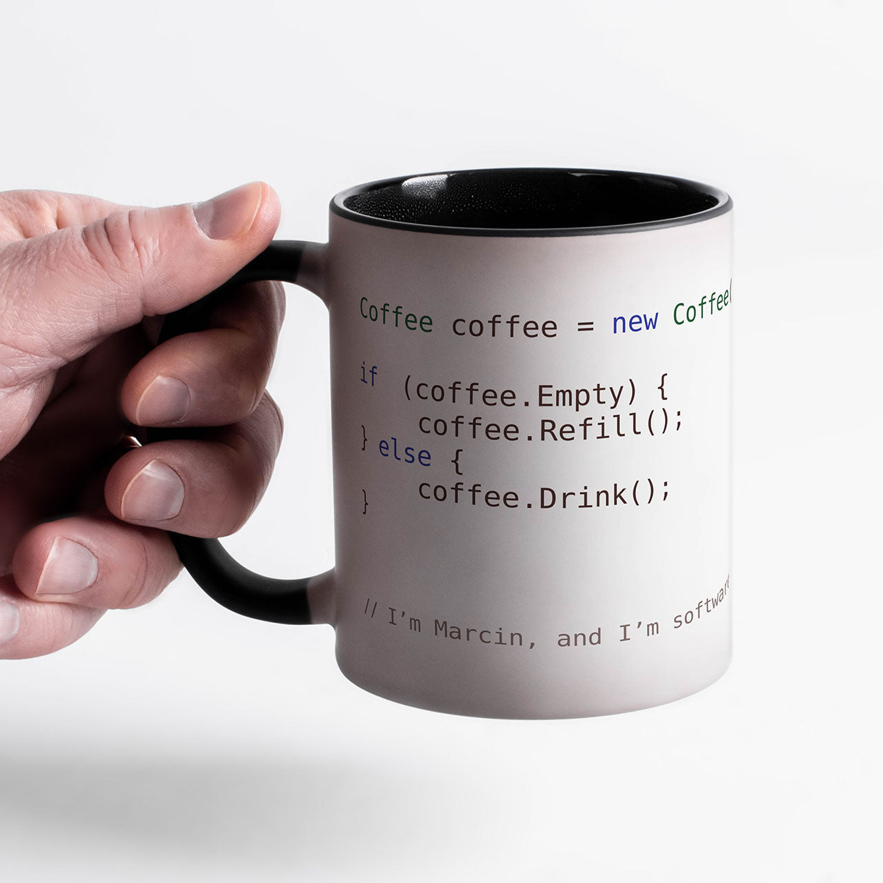 Cană magică pentru programator - Software Developer