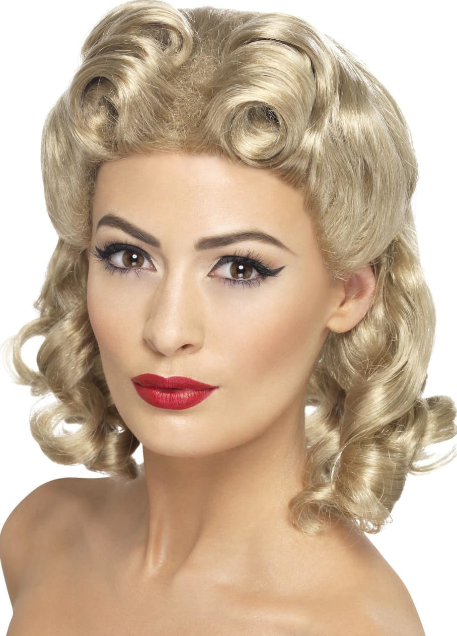 Perucă ANII ’40 blond