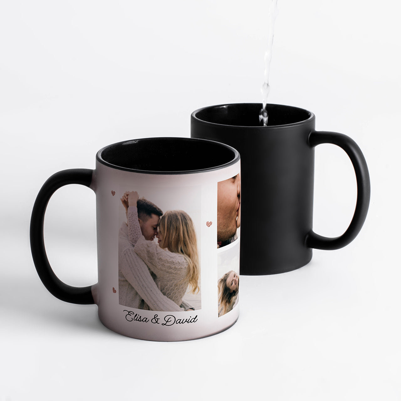 Kubek magiczny ze zdjęciami - prezent dla zakochanych kubek na Walentynki prezent na Walentynki 