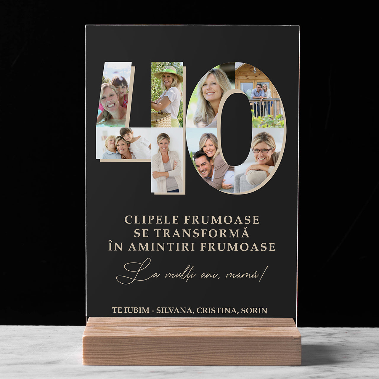 Statuetă pentru aniversarea de 40 de ani
