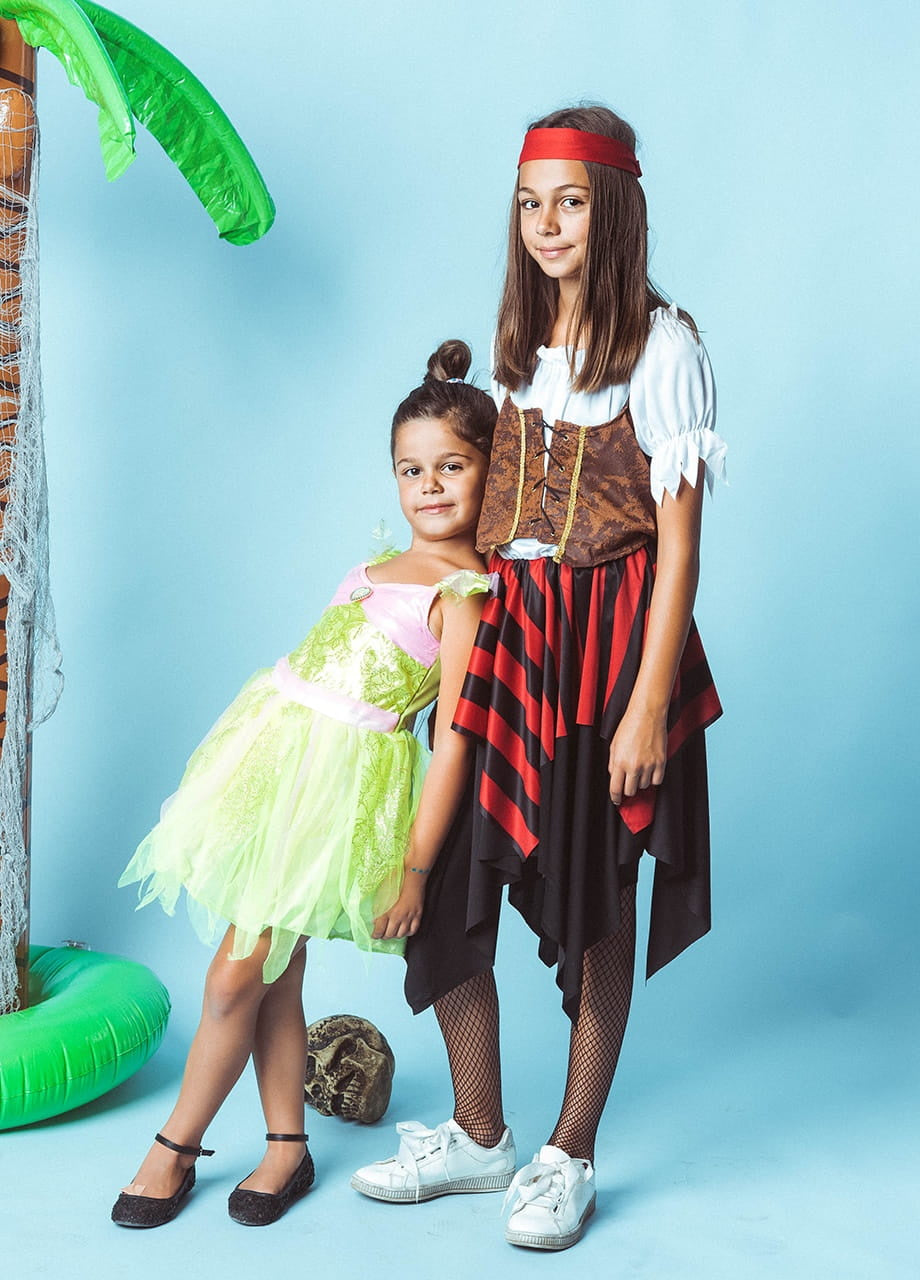 Costum PIRATĂ pentru fete 8-10 ani