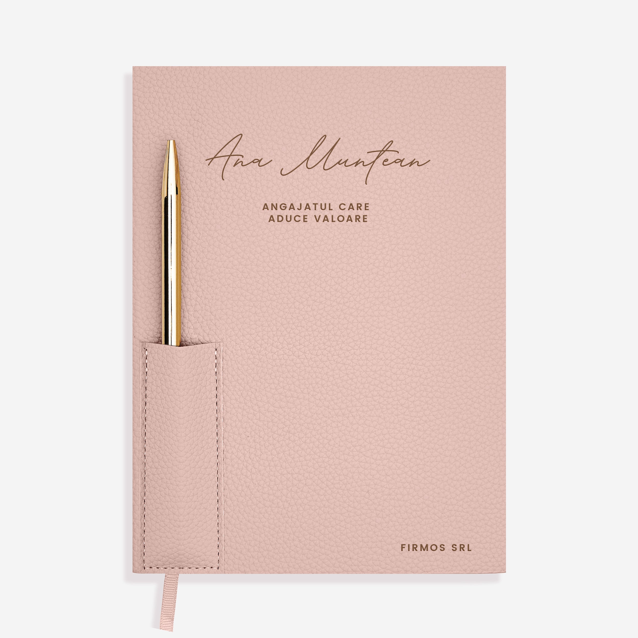 Planificator elegant cu pix – cadou pentru un angajat