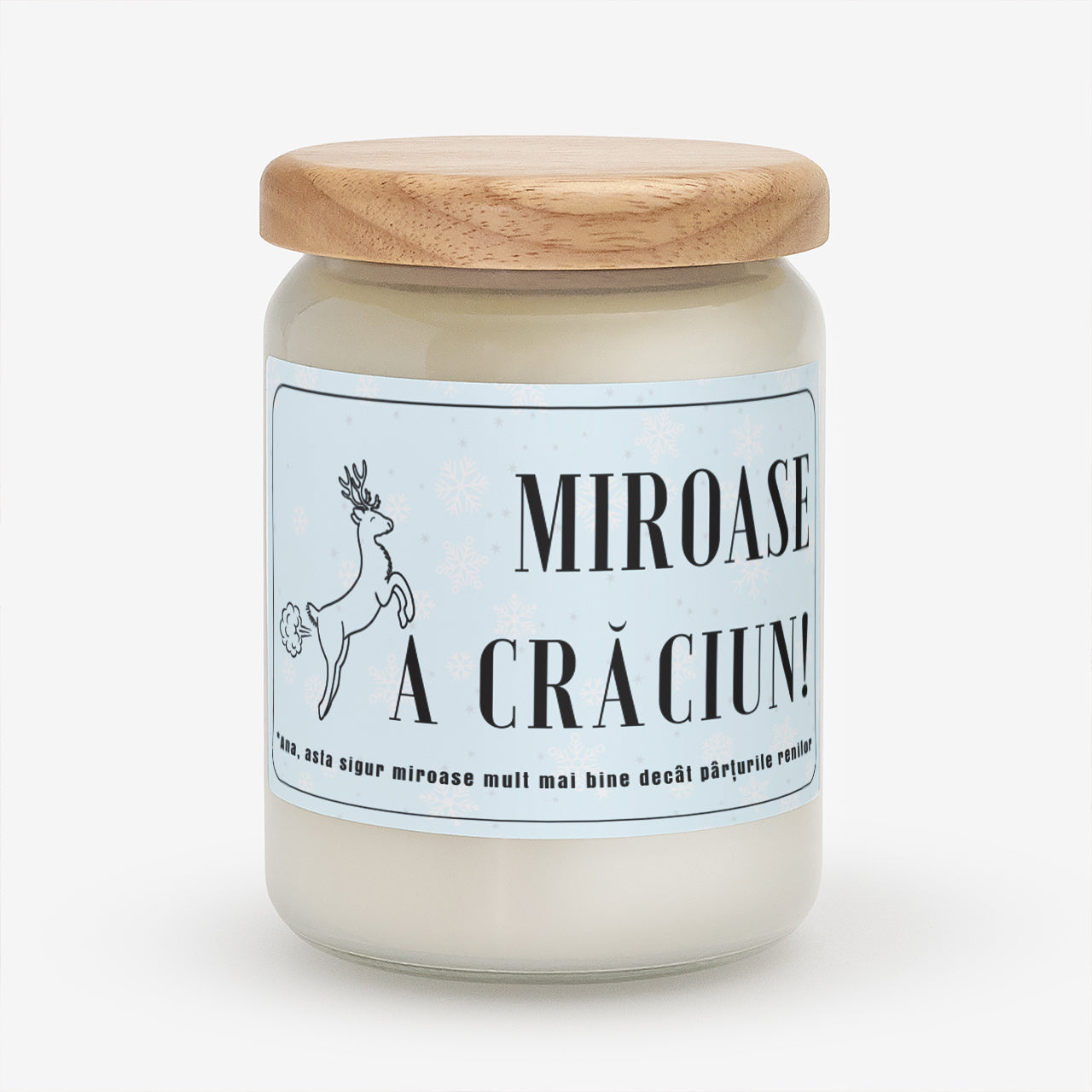 Lumânare personalizată de sărbători