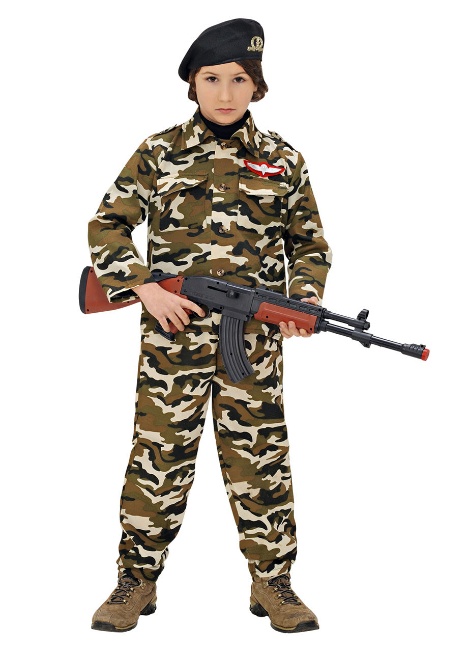 Costum soldat pentru băieți 158 cm