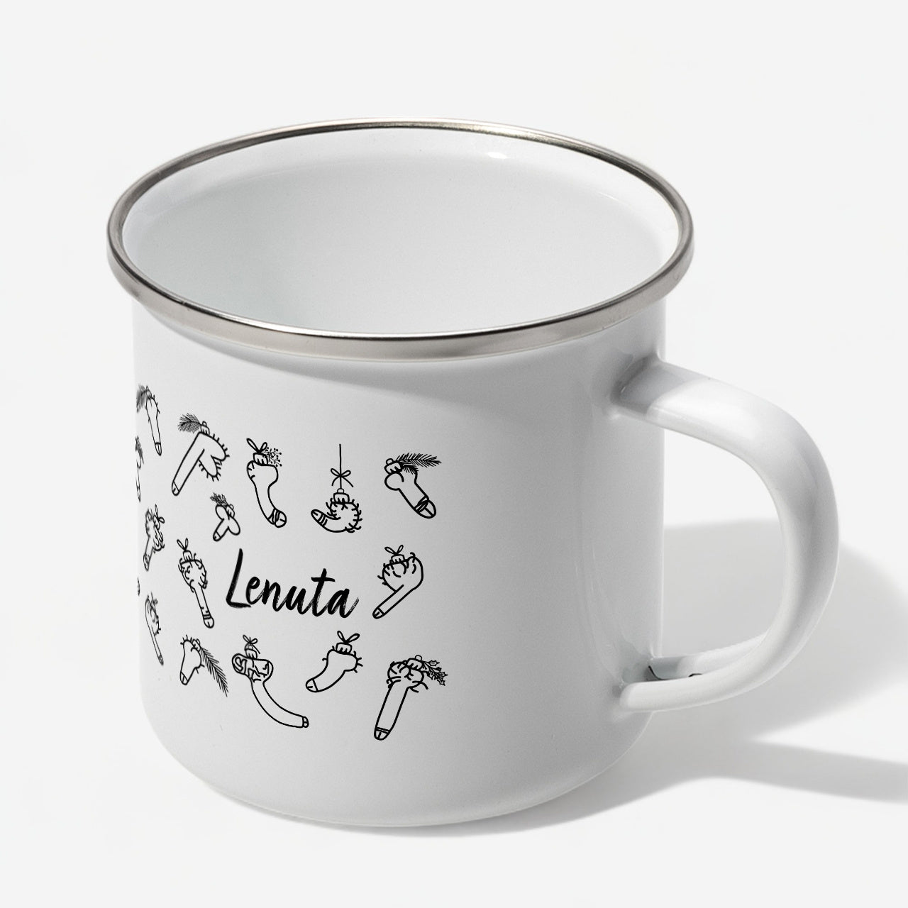 Cană de Crăciun amuzantă – cadou pentru prietenă de sărbători