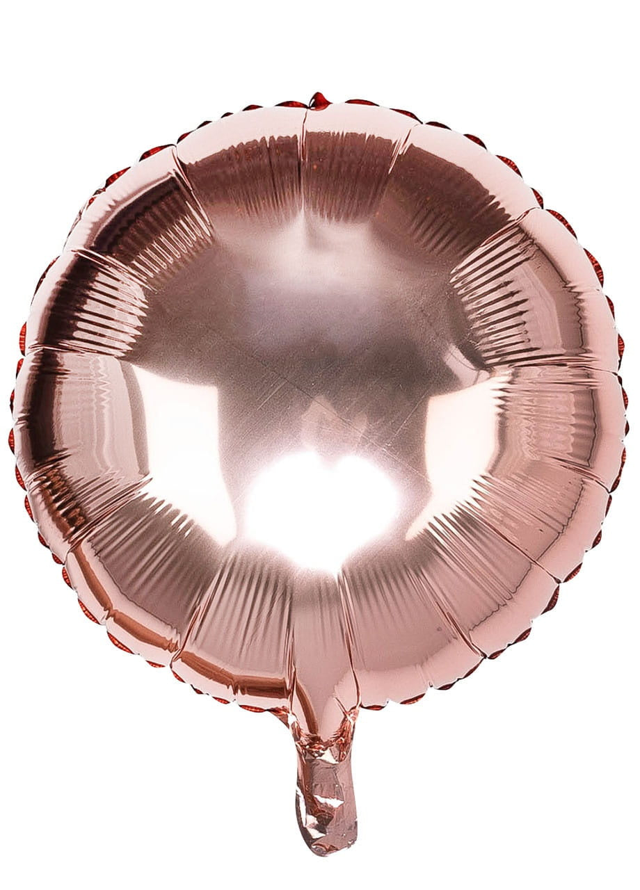 Balon rose gold ROTUND roz aur 40 cm