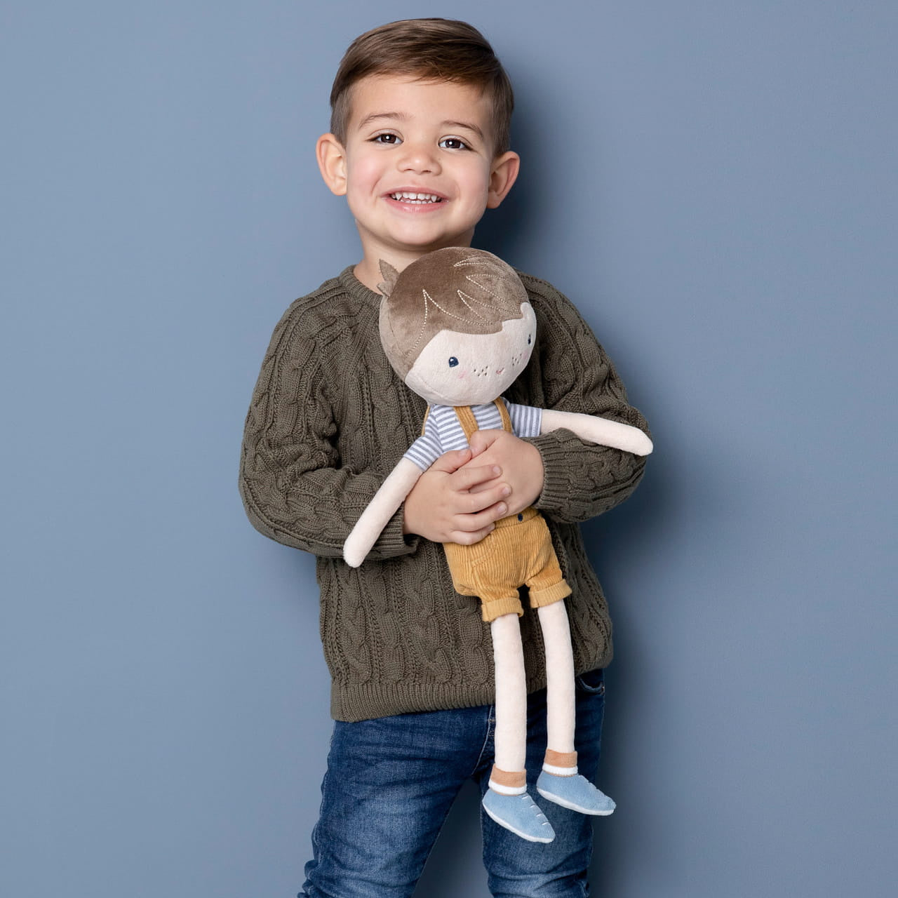 Pluszowa lalka dla Chłopca 50 cm lalka chłopczyk prezent dla chłopca lalka pluszowa