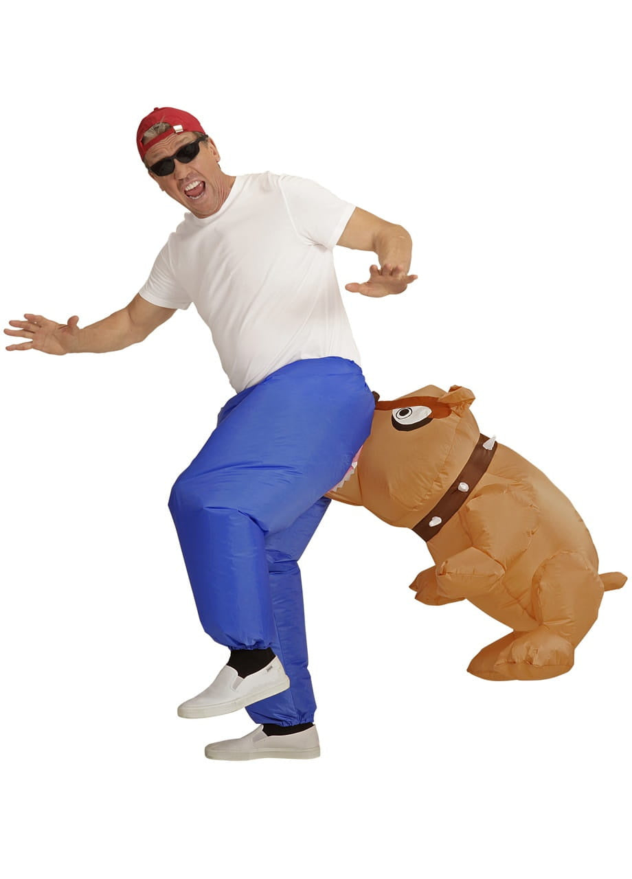 Costum amuzant GRYZĄCY BULDOG gonflabil
