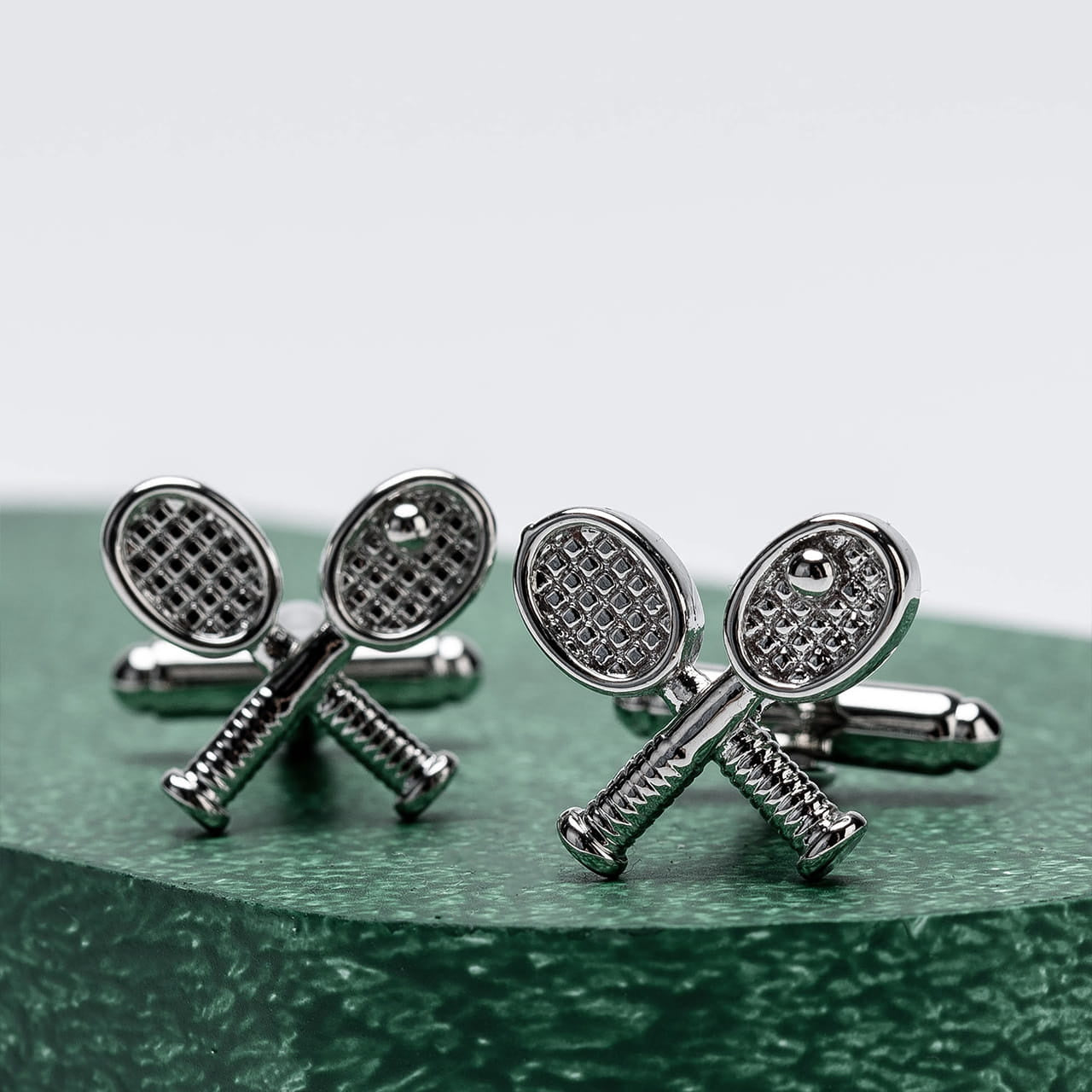 Spinki Rakiety prezent dla tenisisty prezent dla miłośnika tenisa prezent dla tenisisty ziemnego