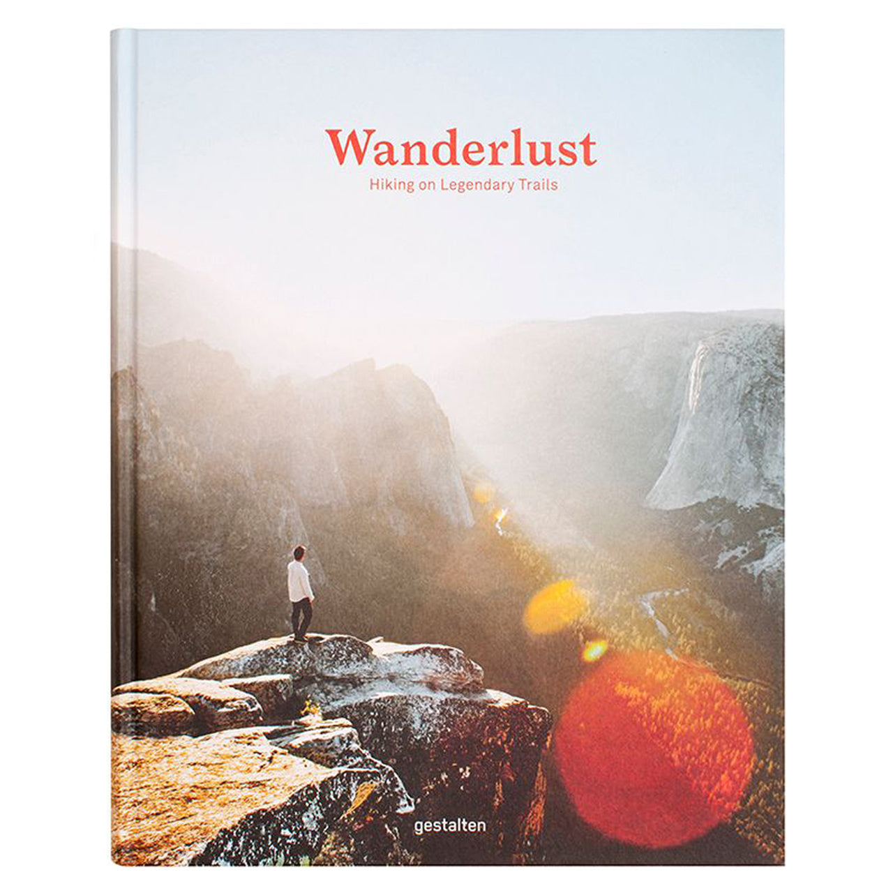 Książka Wanderlust Hiking on Legendary Trails przewodnik turystyczny prezent dla podróżnika