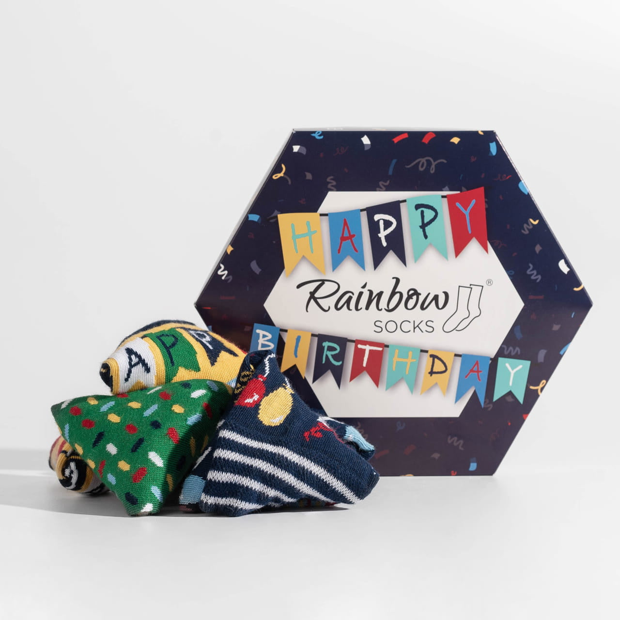 Skarpetki urodzinowe - prezent dla niego prezent dla chłopaka prezent dla mężczyzny śmieszne skarpetki na prezent 