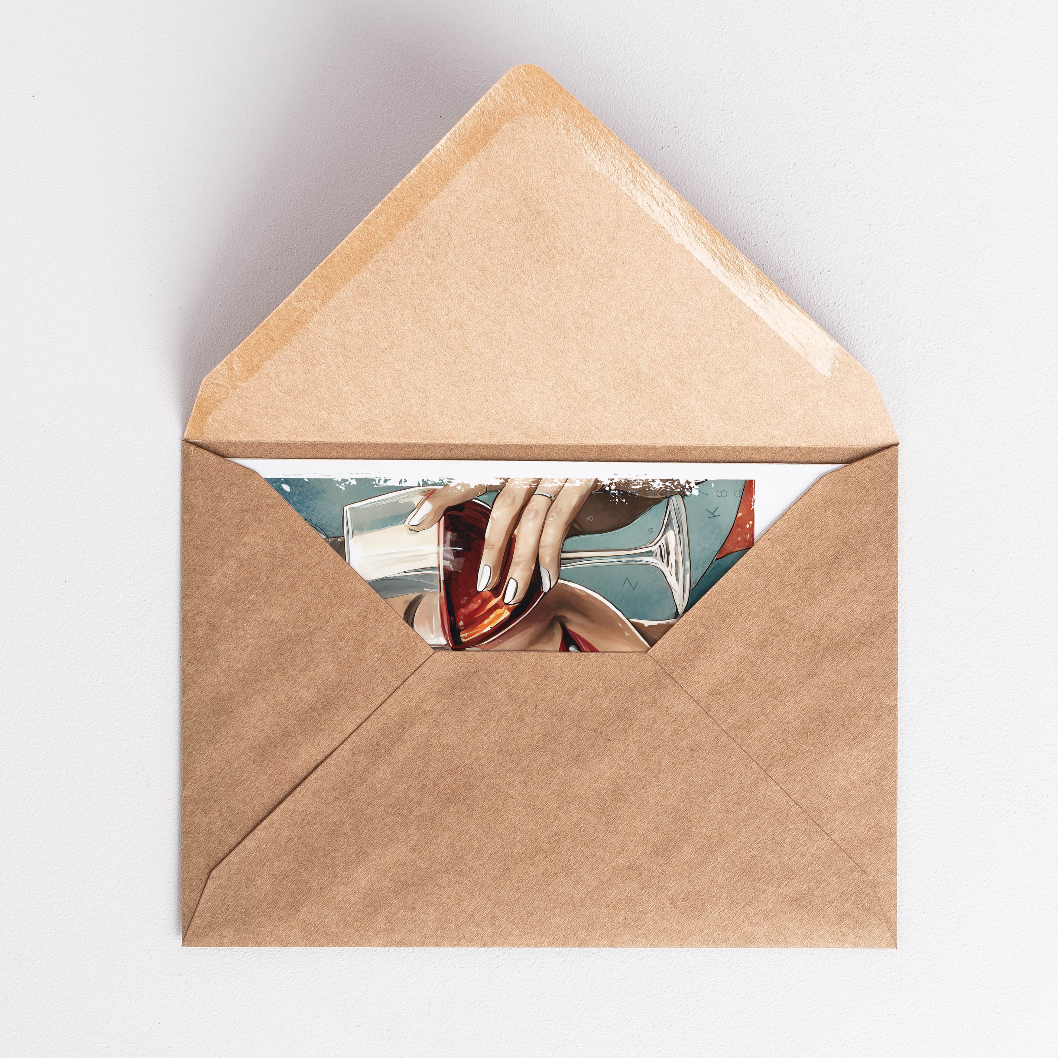 Felicitare amuzantă pentru ziua de naștere a prietenei - Sticlă tare