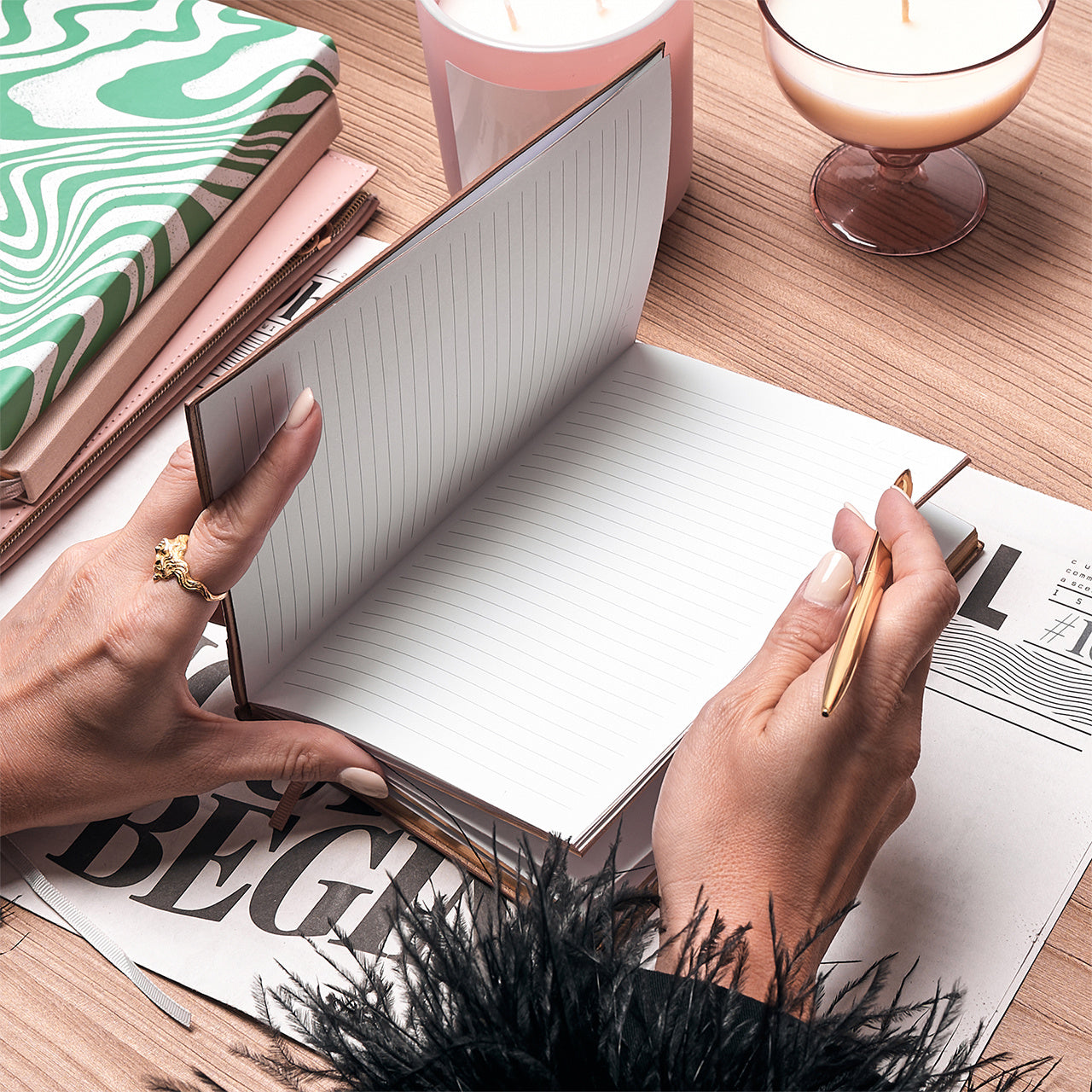 Personalizowany notes - elegancki prezent dla księdza notes na prezent dla księdza notes personalizowany