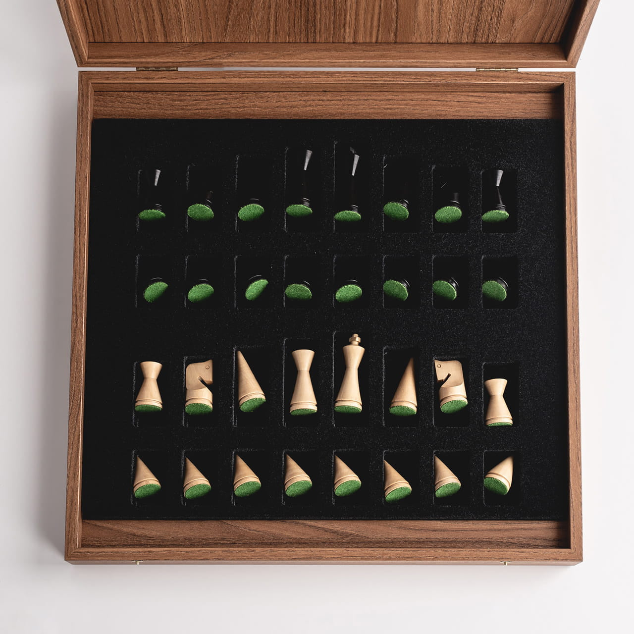 Szachy dębowe na prezent - ręcznie robione szachy na prezent prezent dla taty prezent dla męża