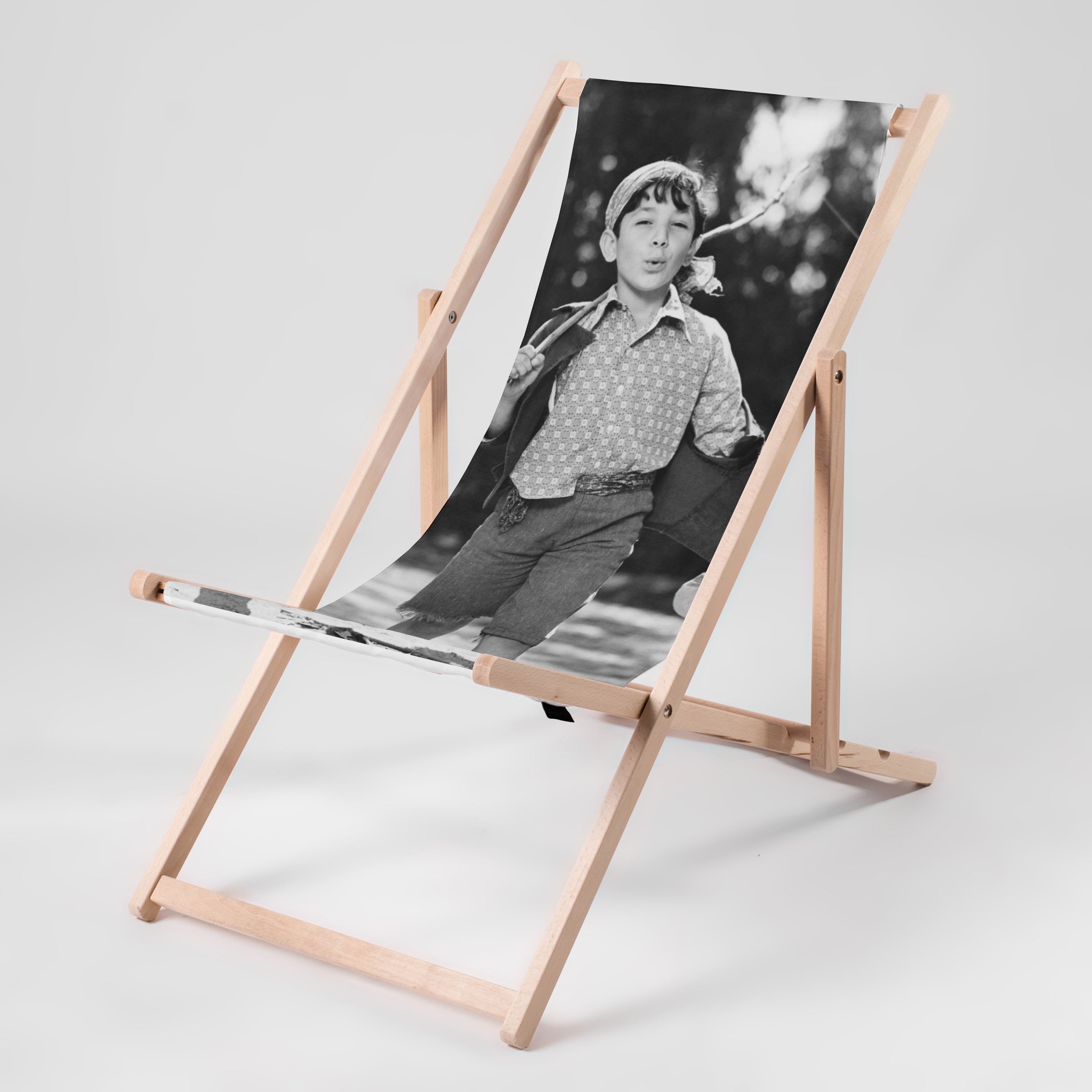 Personalizowany leżak ze zdjęciem prezent dla emeryta prezent na emeryturę leżak personalizowany