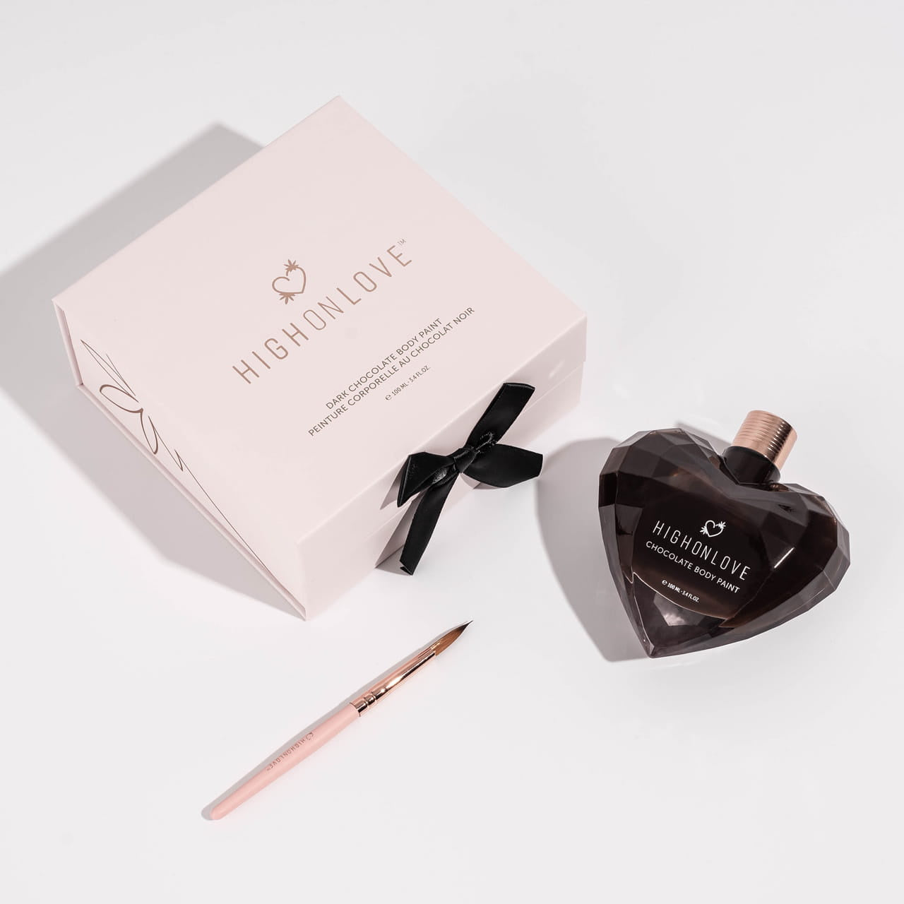 Czekolada do smarowania ciała Highonlove prezent na walentynki pomysł na walentynki prezent dla pary