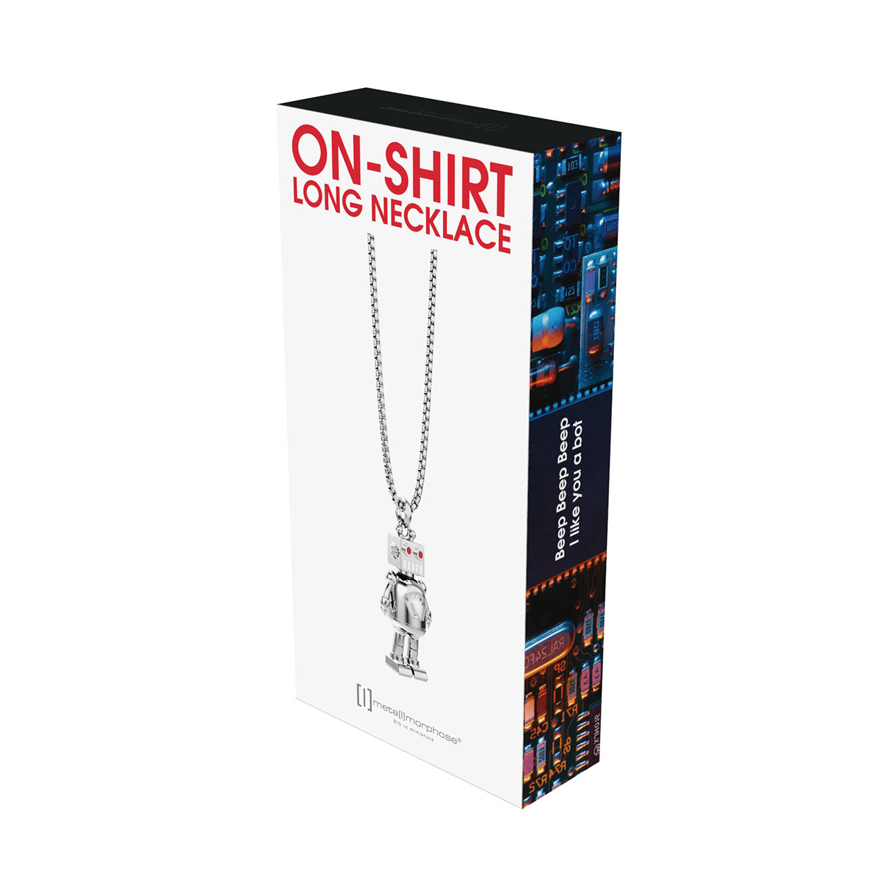 Colier cu pandantiv robot