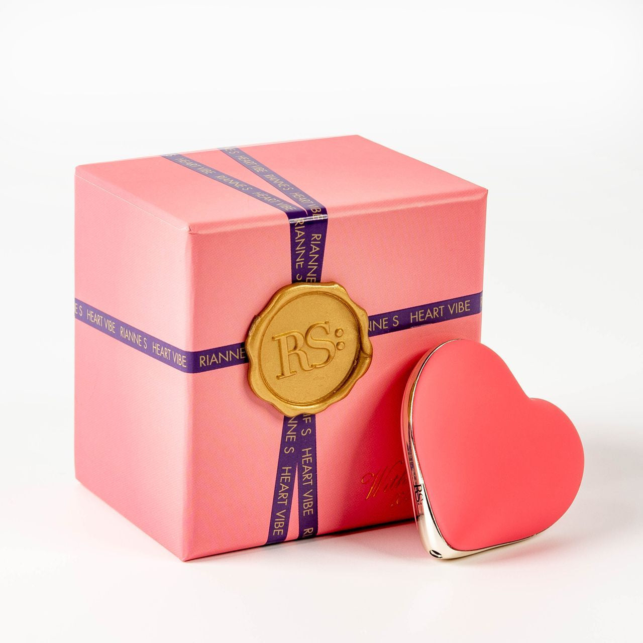 Masažer erotic Rianne în formă de inimă