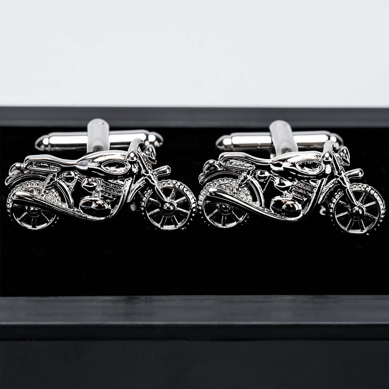 Spinki do koszuli Motocykle spinki do mankietów motor prezent dla motocyklisty gadżety dla motocyklisty