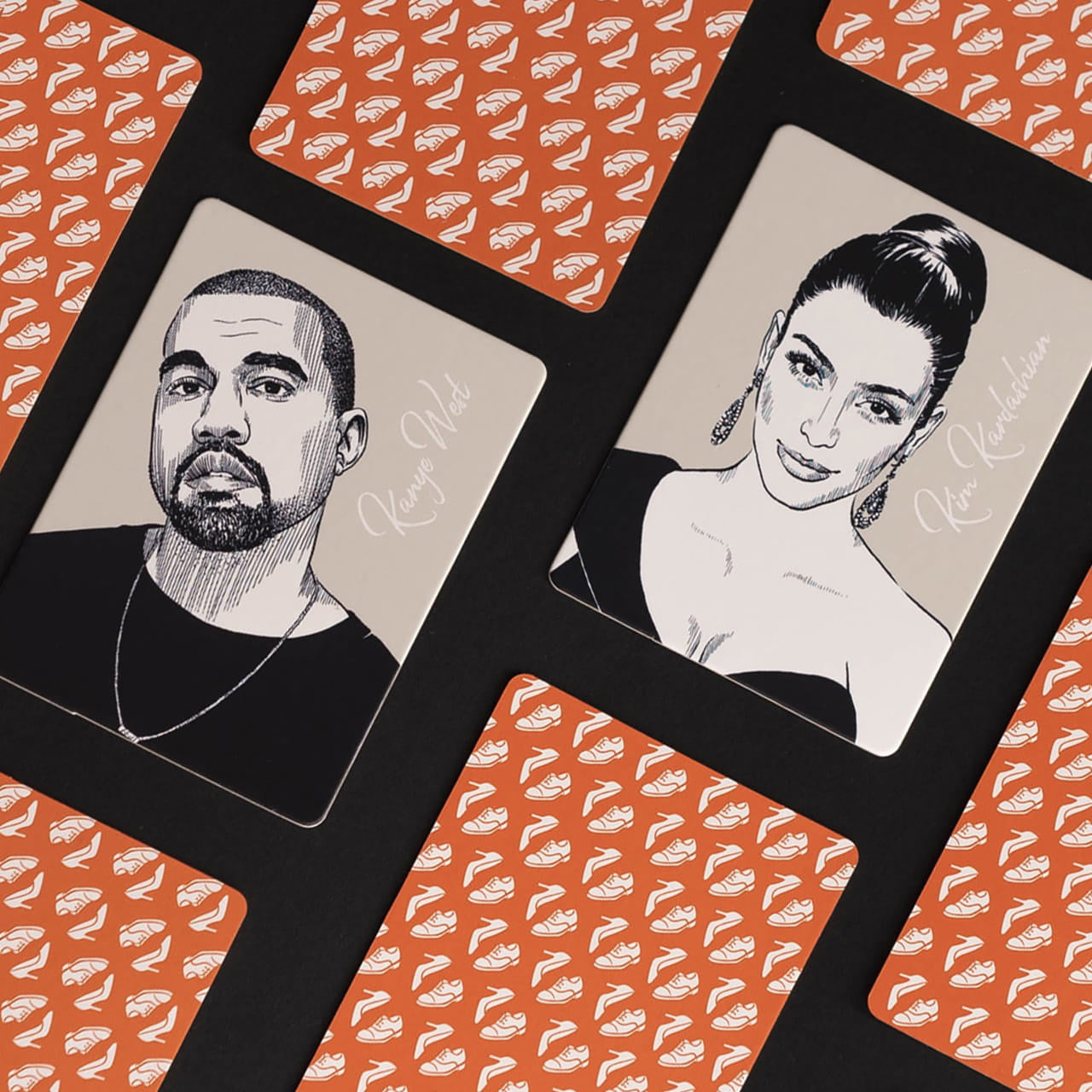 Gra memory Celebrity Couples gra karciana prezent dla pary prezent na parapetówkę